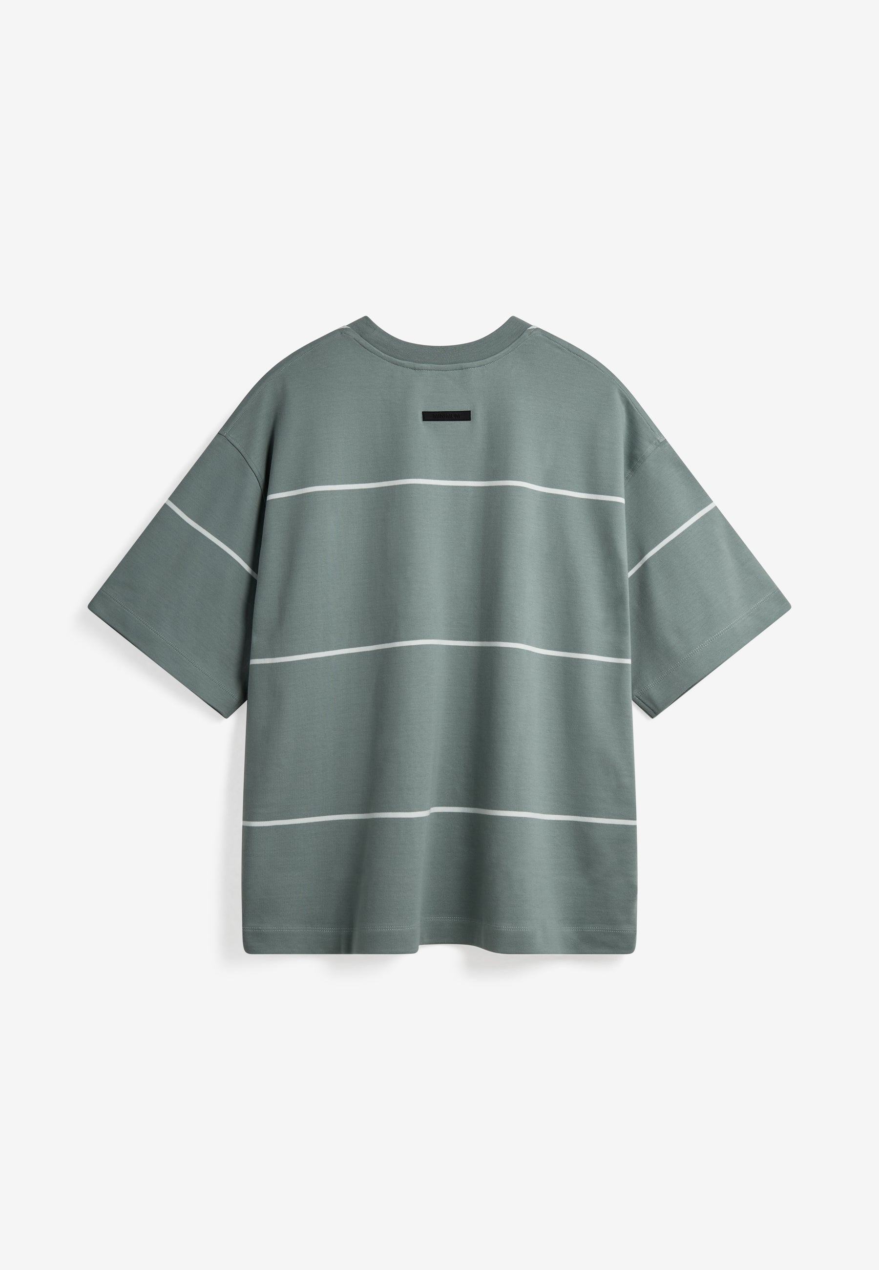 Elias ovz ss striped tee G4613 - Chinois green