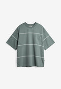 Ovz ss striped tee G4613 - Chinois green