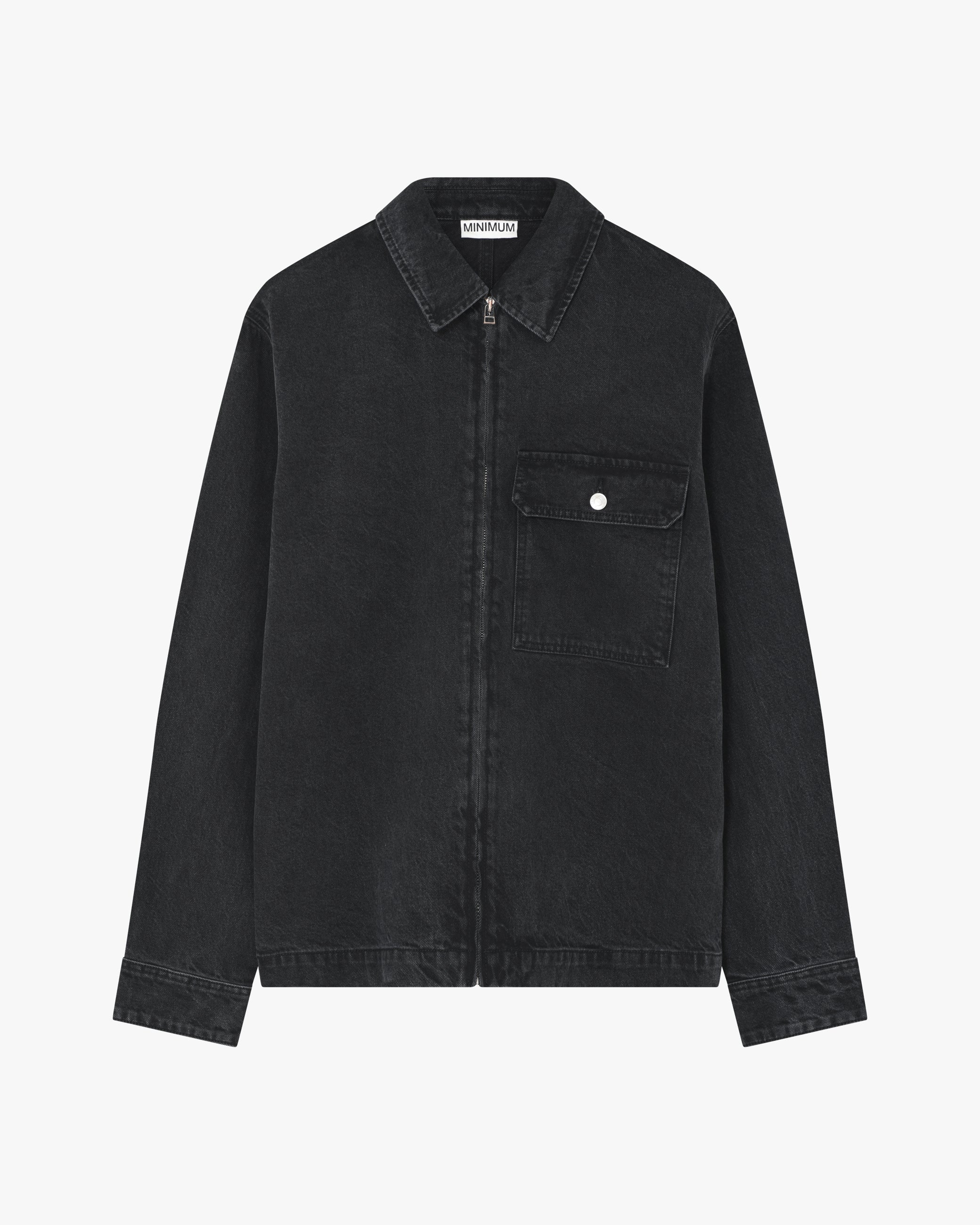 Everest denim jacket 4654 - Castor Gray