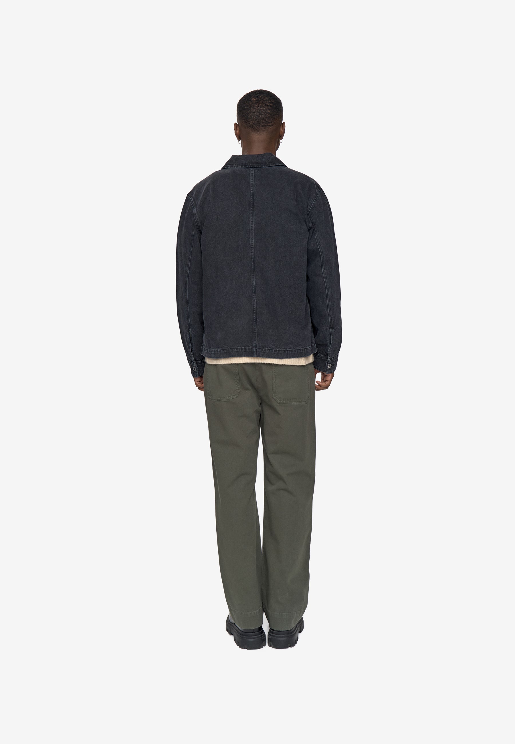 Everest denim jacket 4654 - Castor Gray