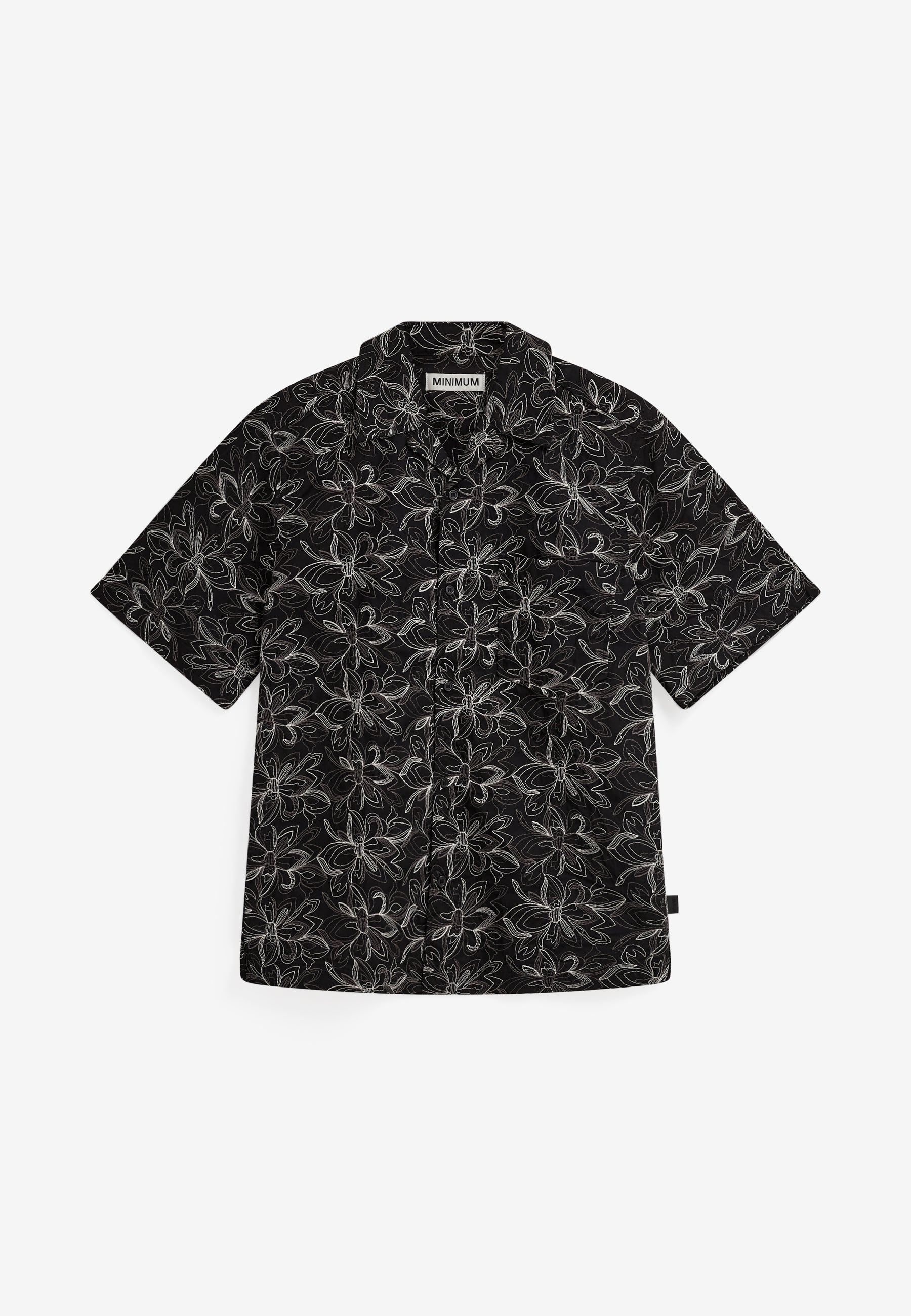 Hayden reg ss shirt 4690 - Black