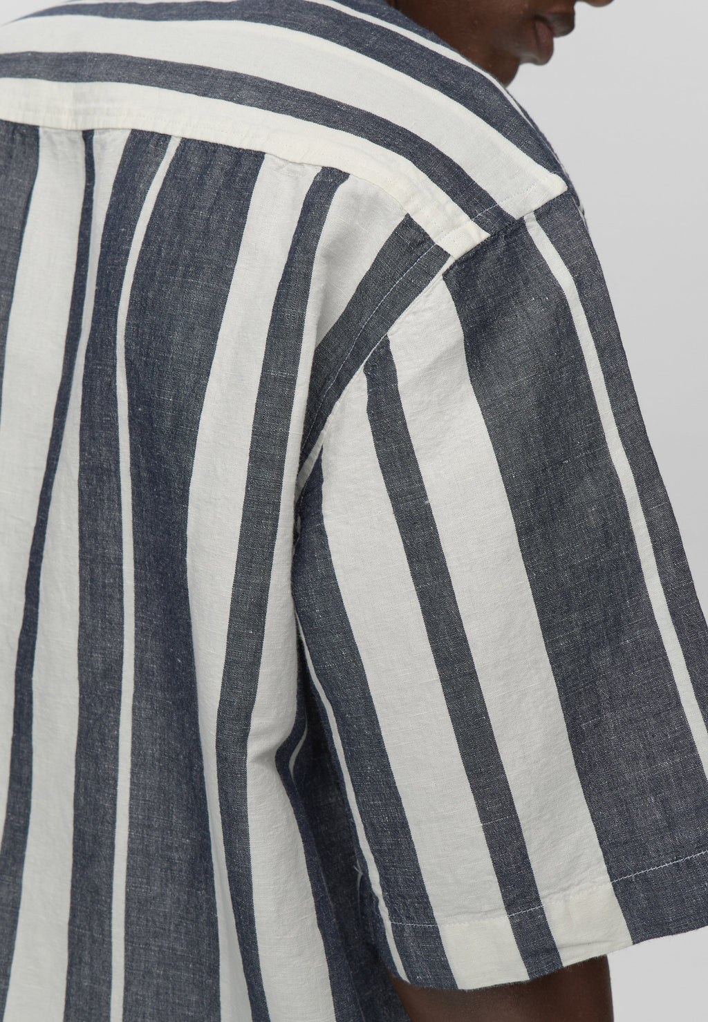 Reg ss striped shirt 4577 - Sky Captain