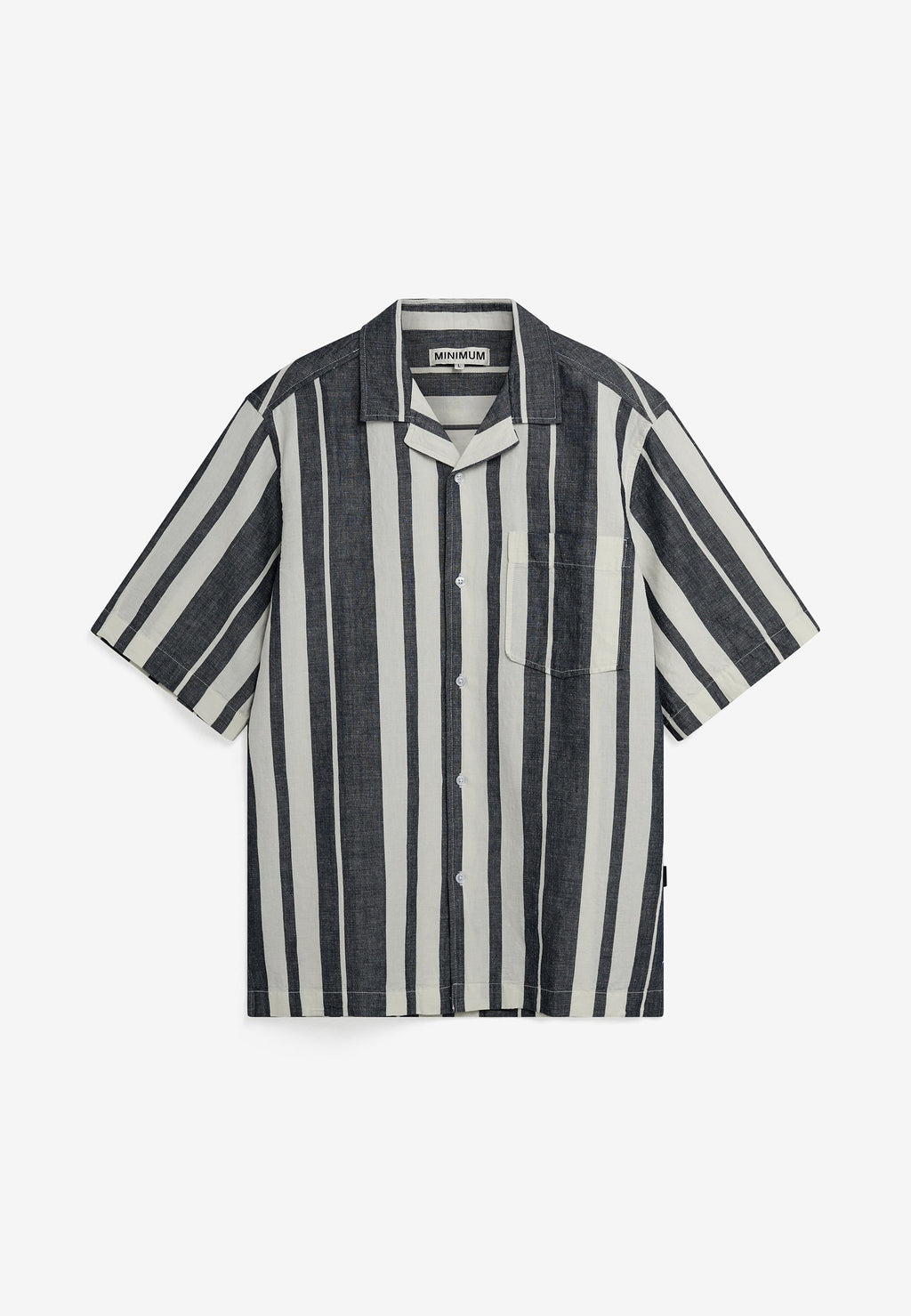 Reg ss striped shirt 4577 - Sky Captain