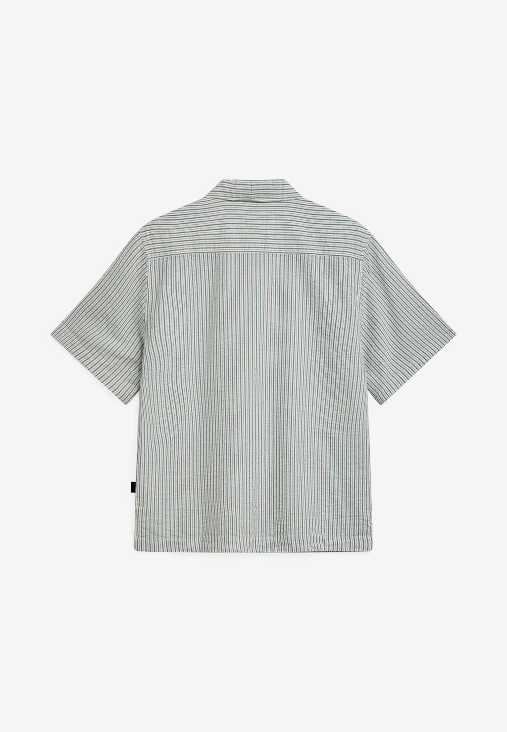 Reg ss strp shirt 4686 - Dark ivy