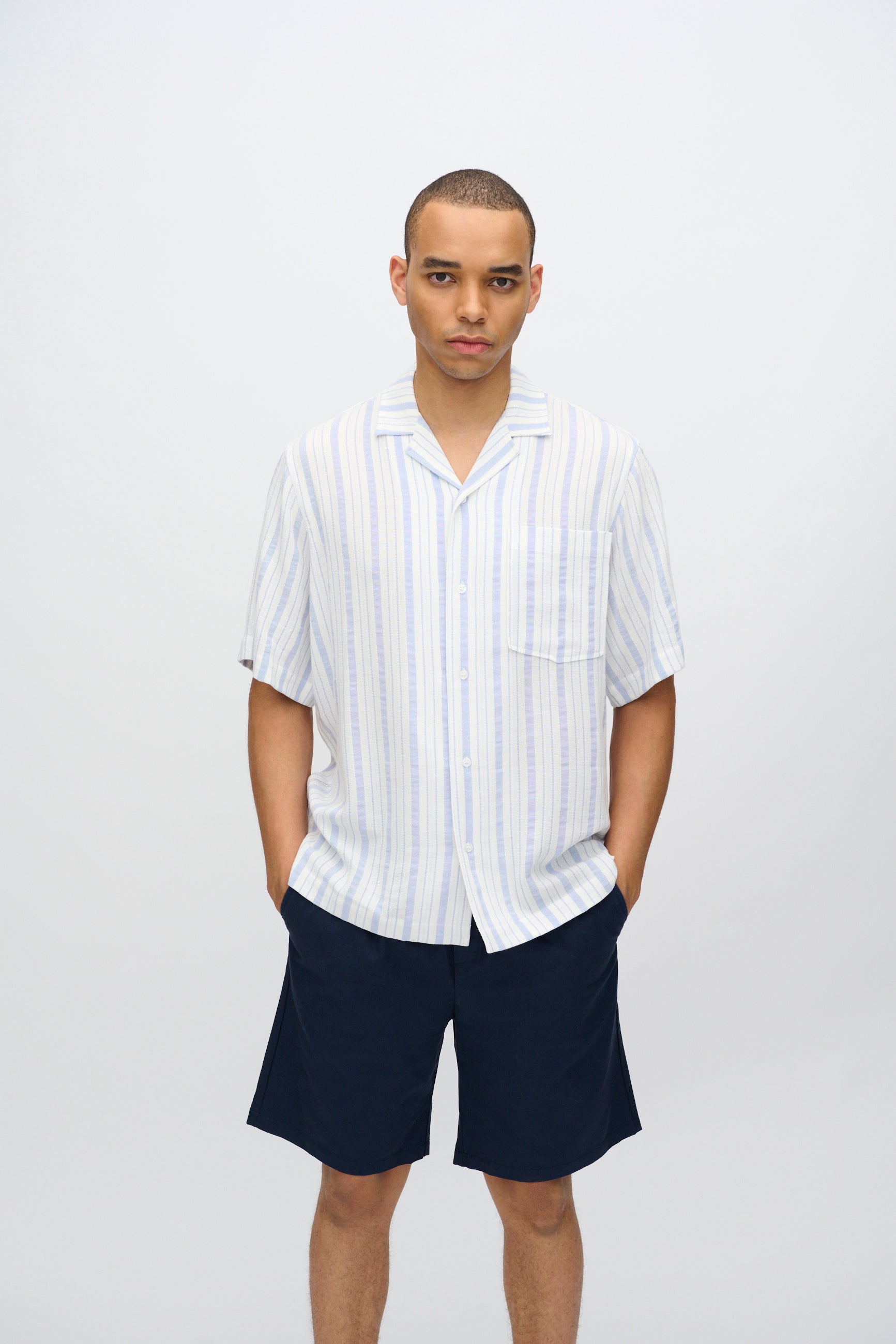Hayden relaxed short sleeved shirt 4218 - Angel Falls