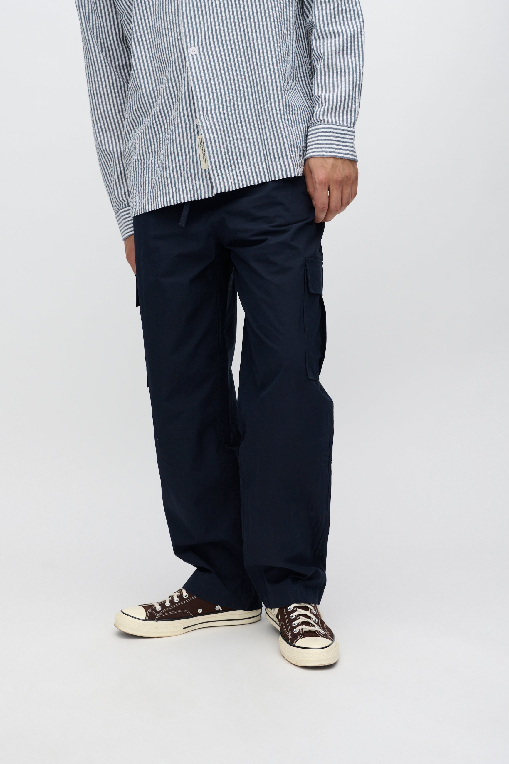 Huxley relaxed cargo pants 4233 - Sky Captain