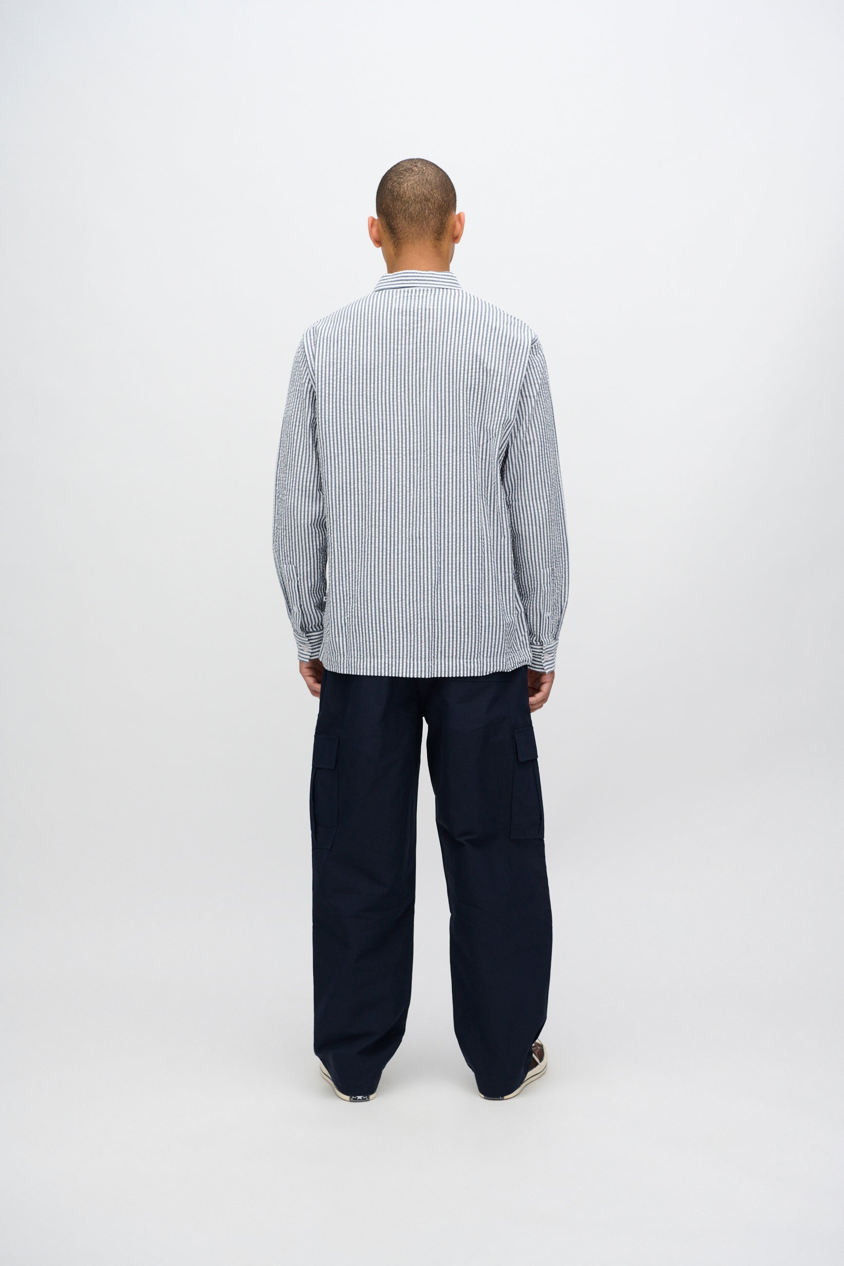 Huxley relaxed cargo pants 4233 - Sky Captain