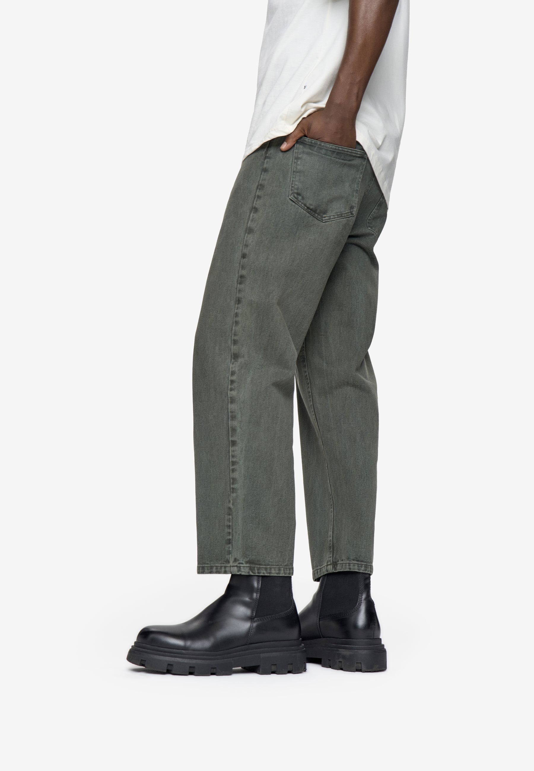 Jakari Barrel fit Jeans 4569 - Castor Gray