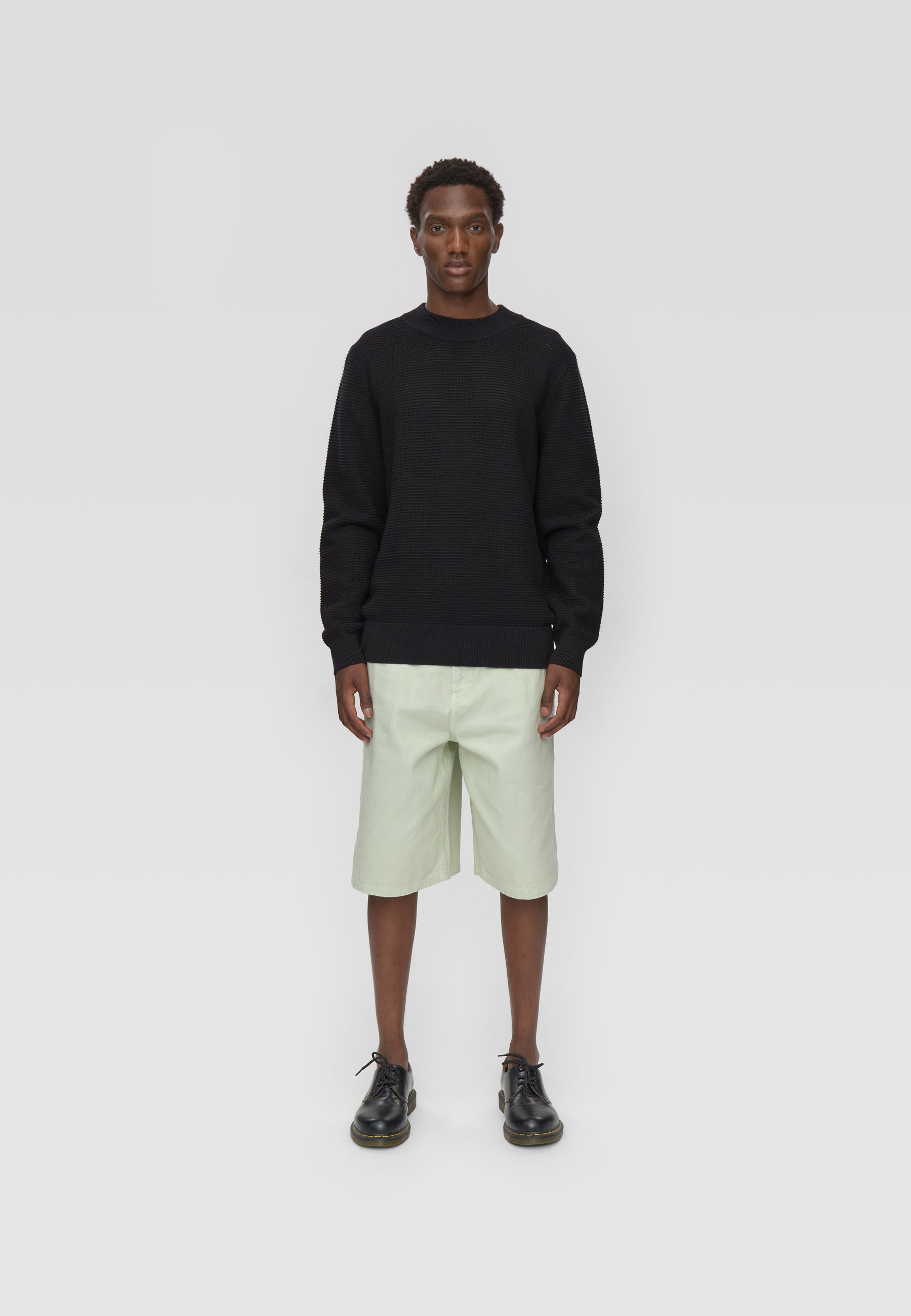 Joshua rlx ls jumper 4177 - Black