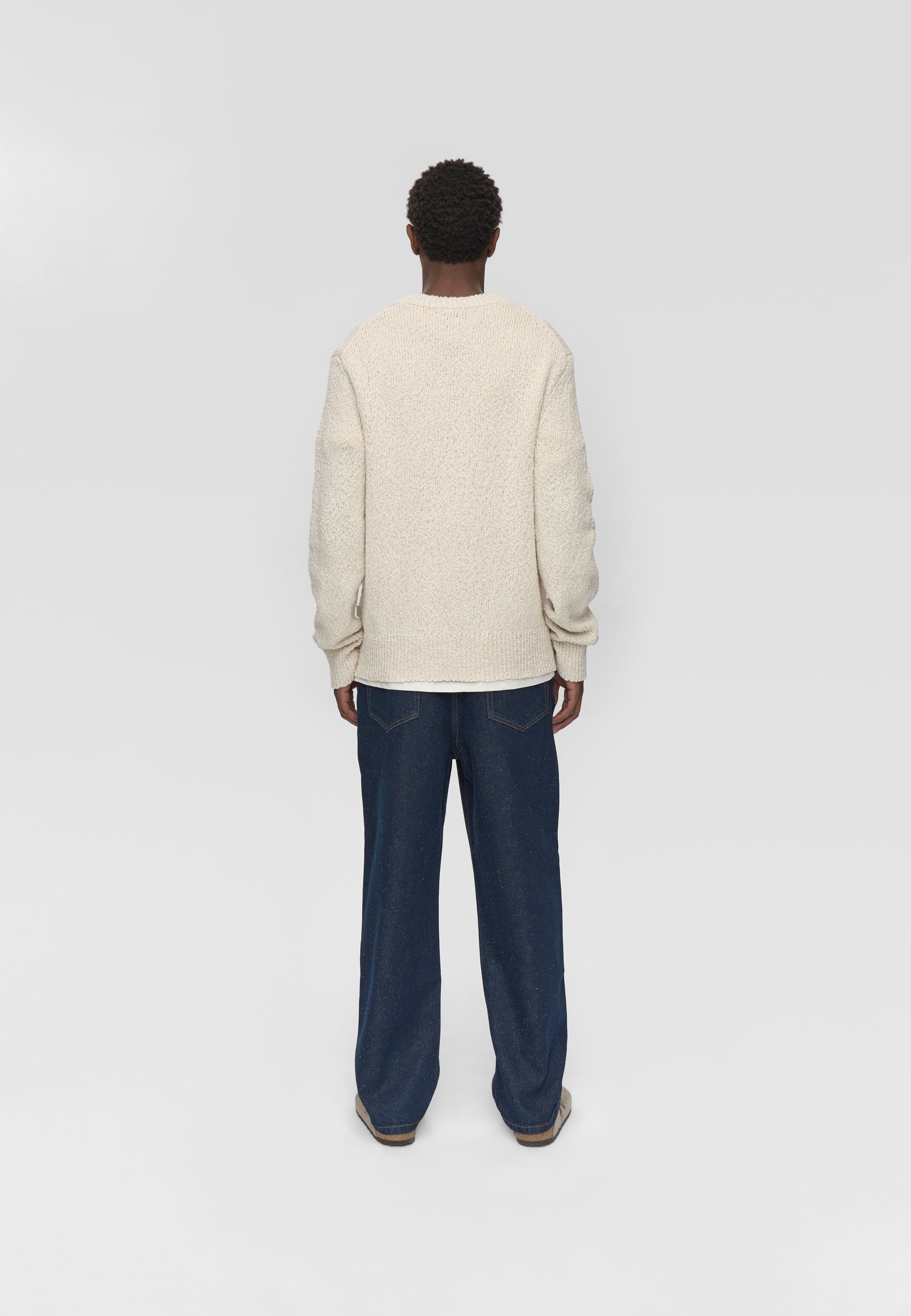 Joshua rlx ls jumper 4583 - Coco Milk