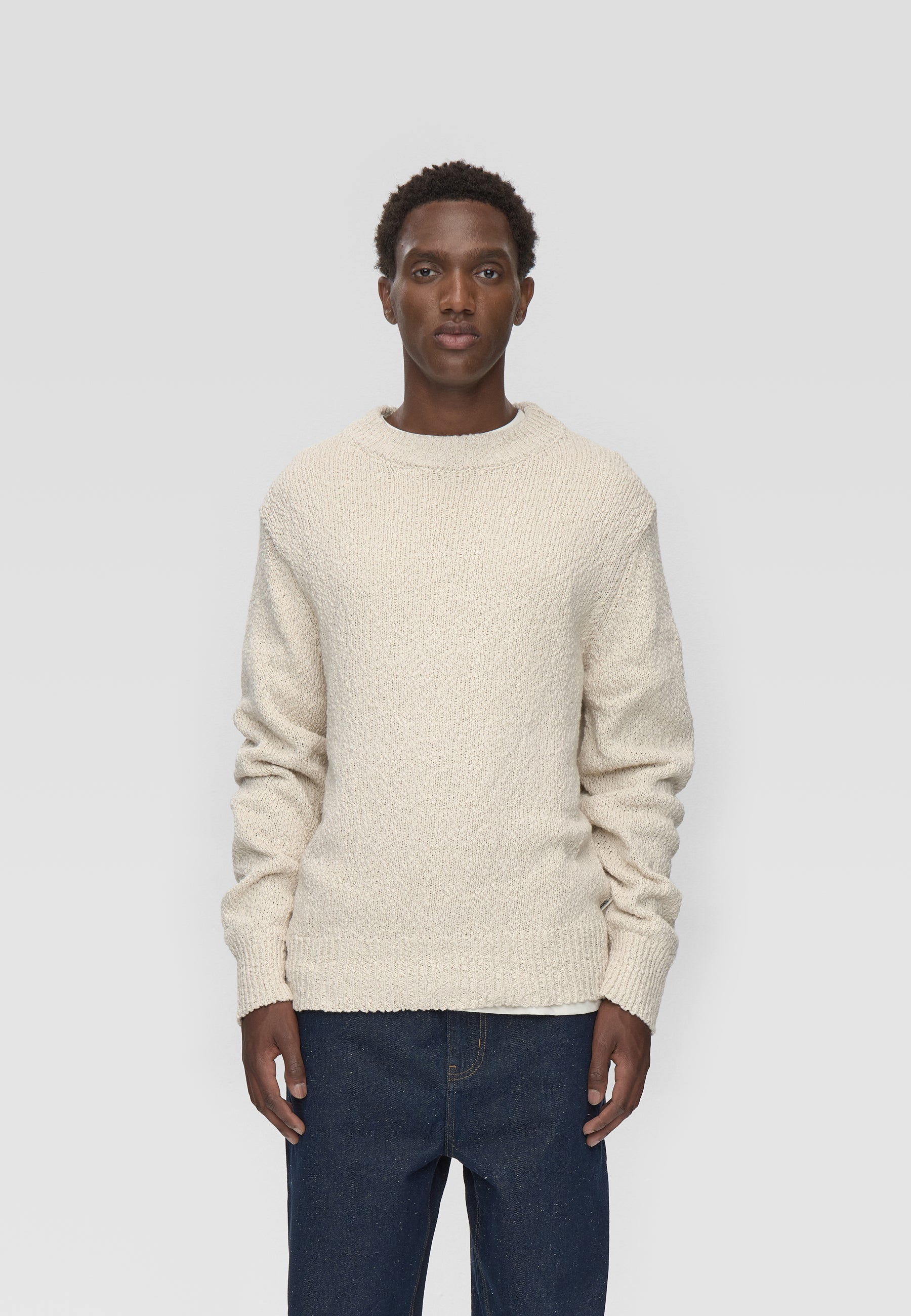 Joshua rlx ls jumper 4583 - Coco Milk