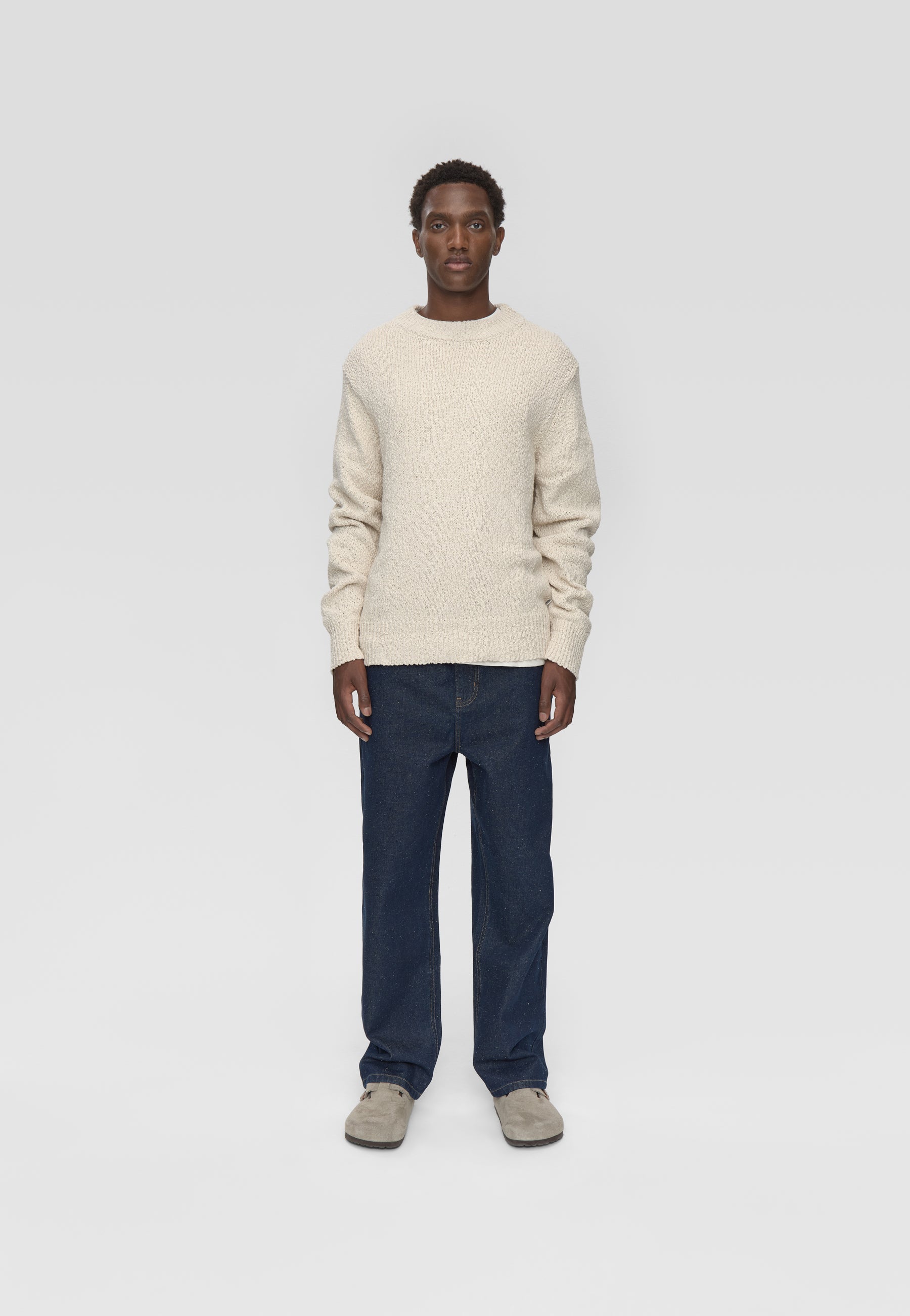 Joshua rlx ls jumper 4583 - Coco Milk