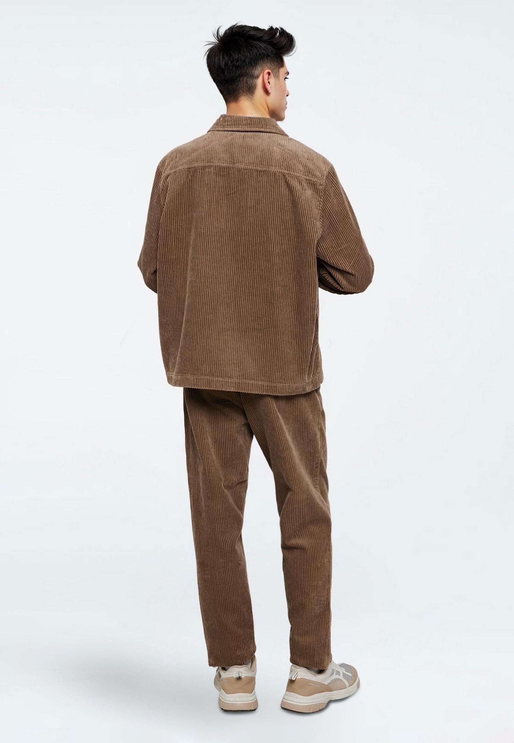 Kaison 9133 Overshirt - Shitake