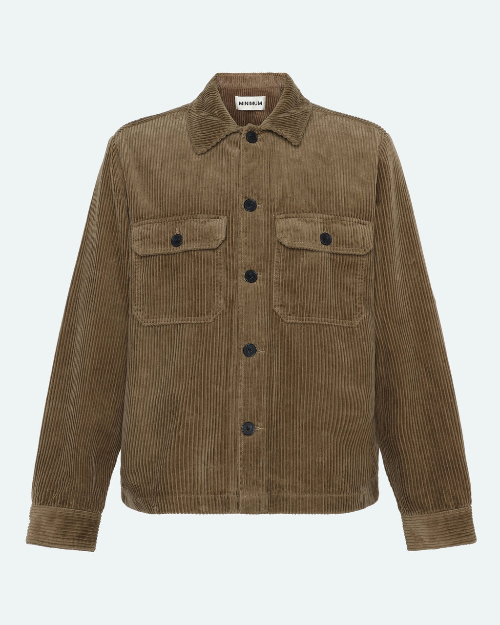 Kaison 9133 Overshirt - Shitake