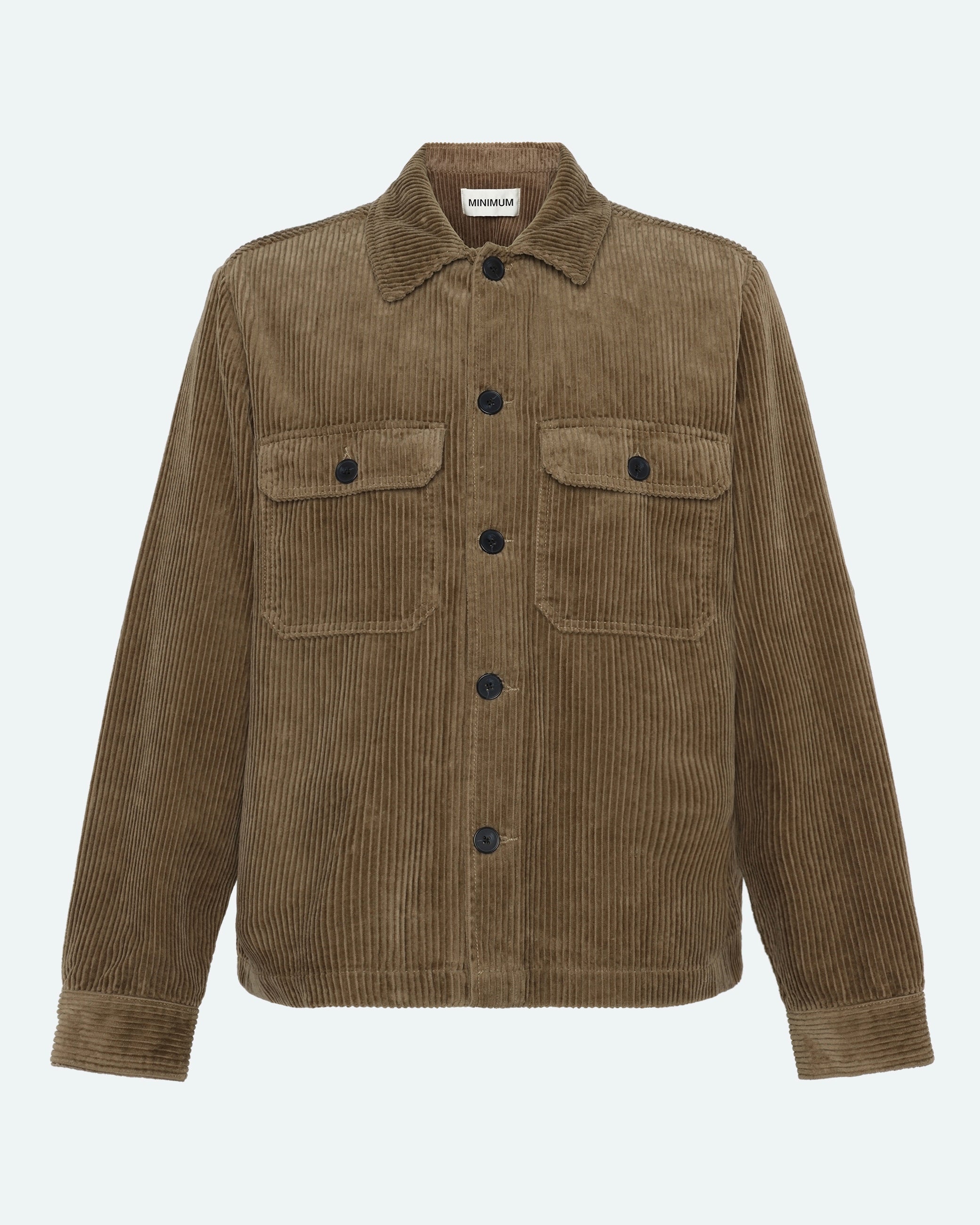 Kaison 9133 Overshirt - Shitake