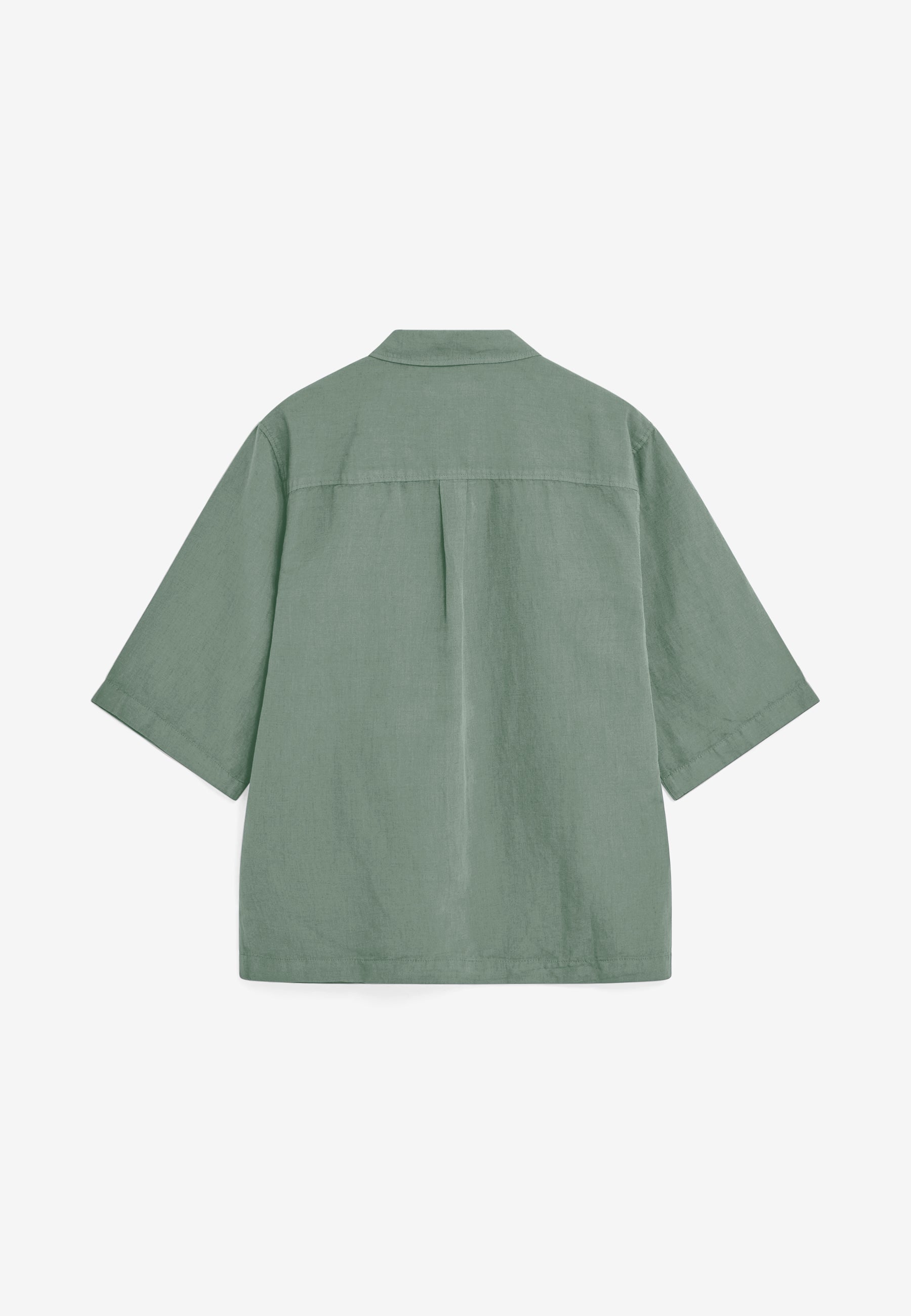 Lando reg ss shirt 4576 - Chinois green