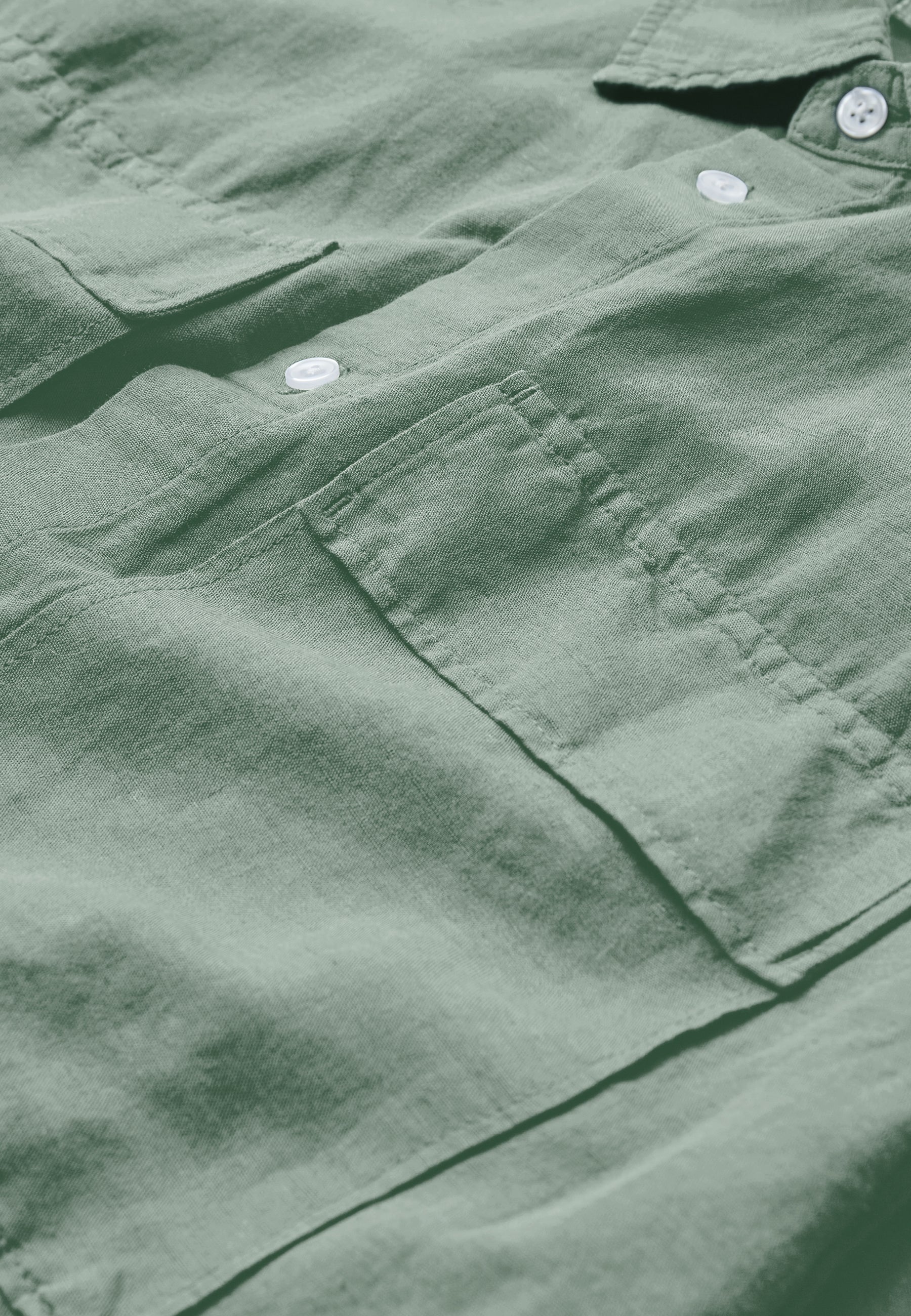 Lando reg ss shirt 4576 - Chinois green