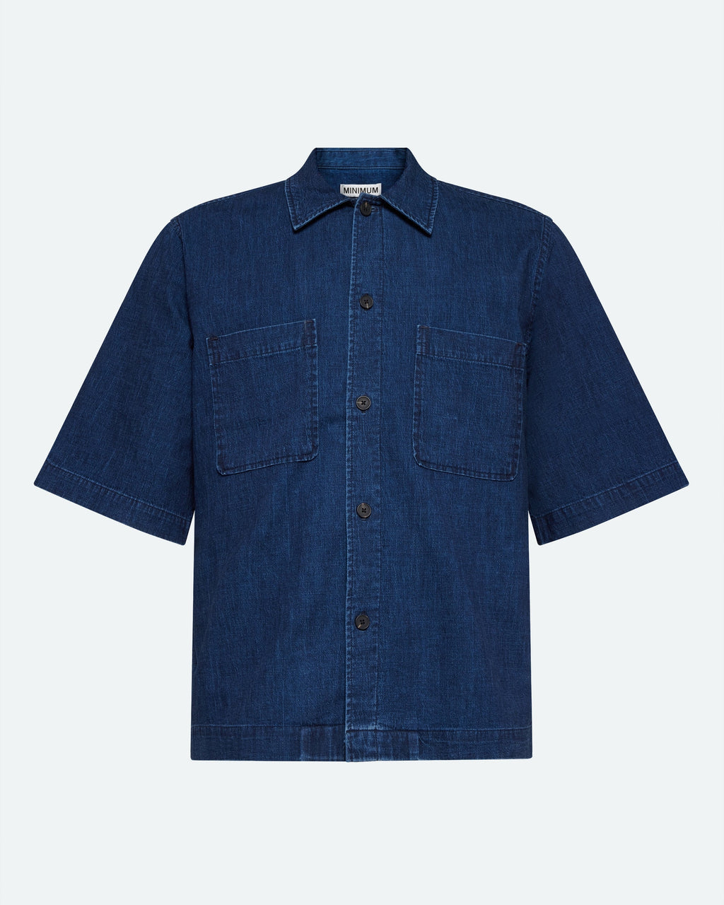 Chemise à manches courtes en mélange de lin - Sky Captain