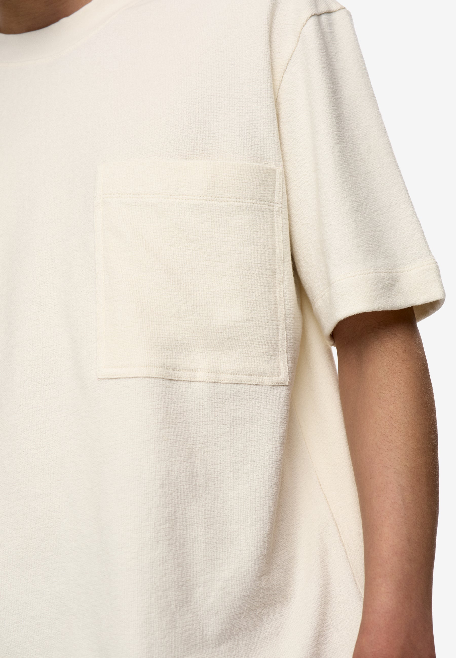 Lono rlx ss pocket tee G4561 - Coco Milk