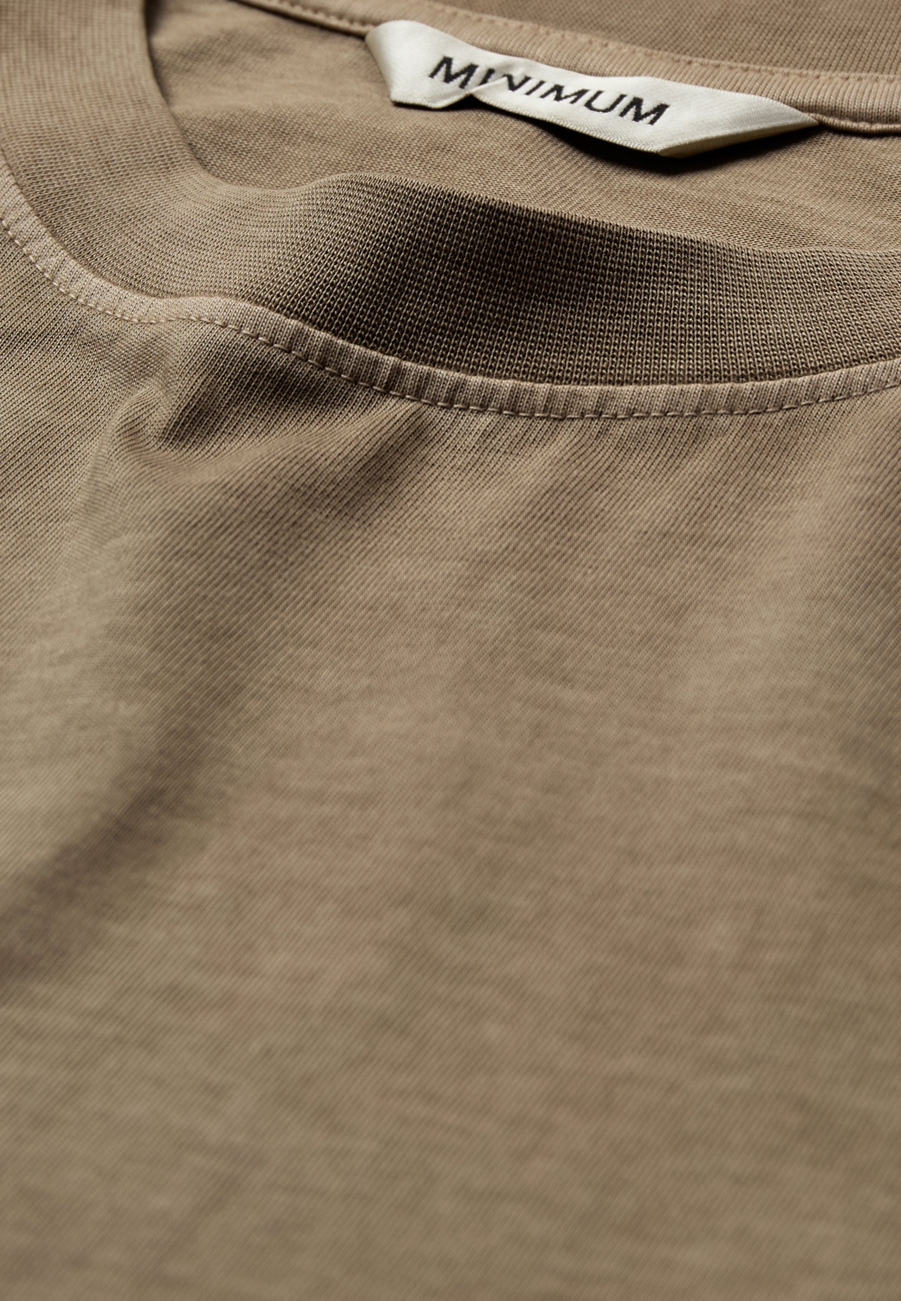 Lono short sleeved t-shirt 3412 - Greige