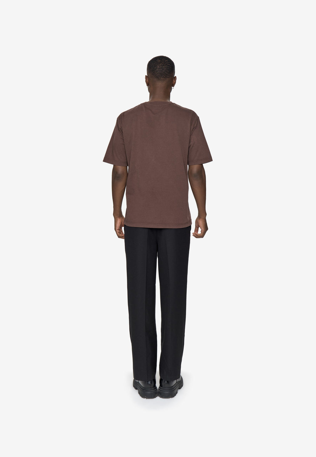 Lono short sleeved t-shirt 3412 - Seal Brown