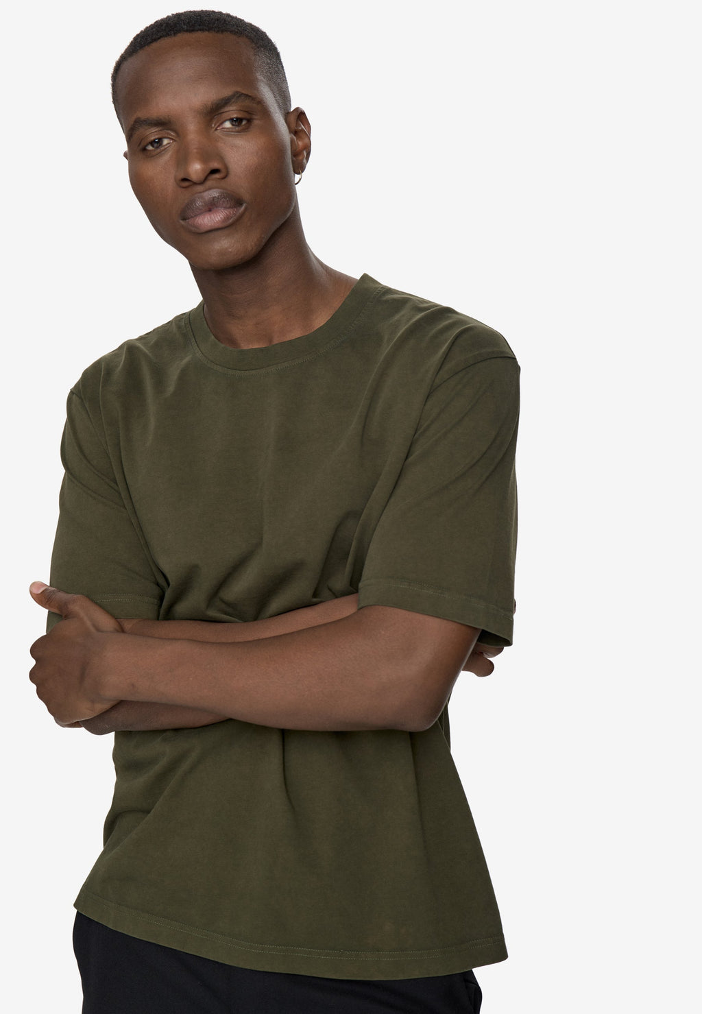 Lono short sleeved t-shirt 3412 - Rosin