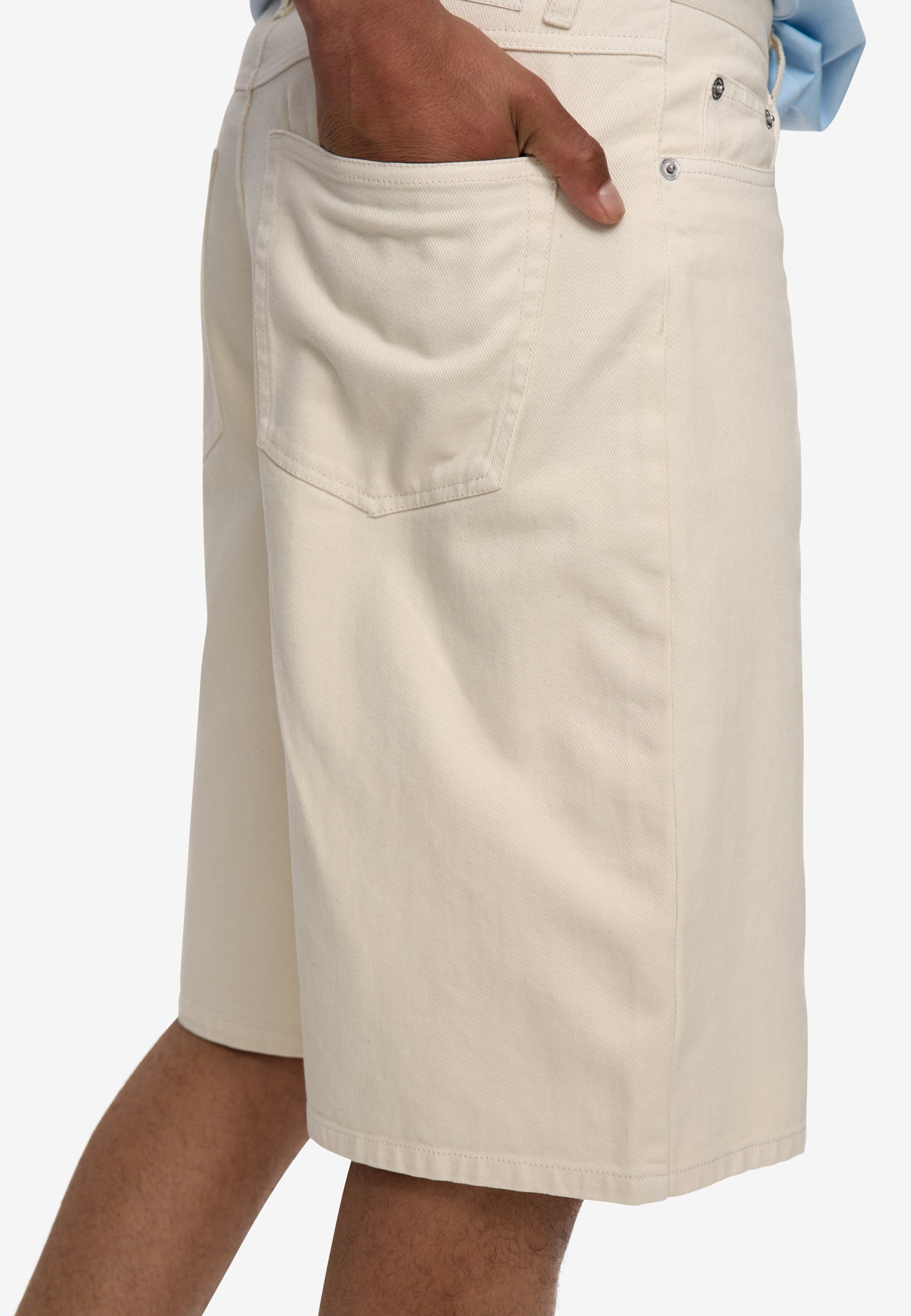 Lucas wde shorts 4579 - Whisper white