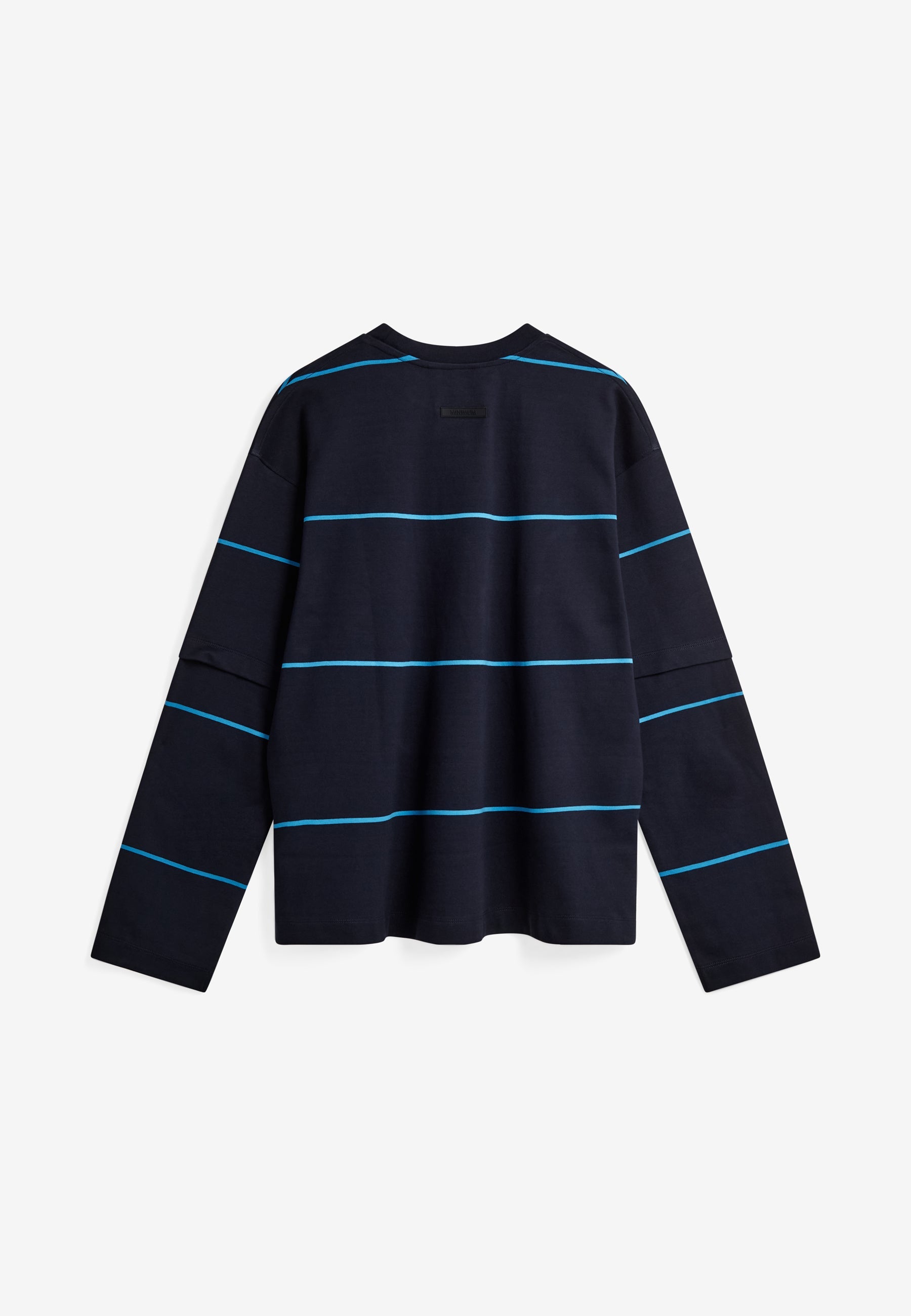 Luke ovz ls striped tee G4613 - Sky Captain
