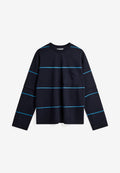 Luke ovz ls striped tee G4613 - Sky Captain