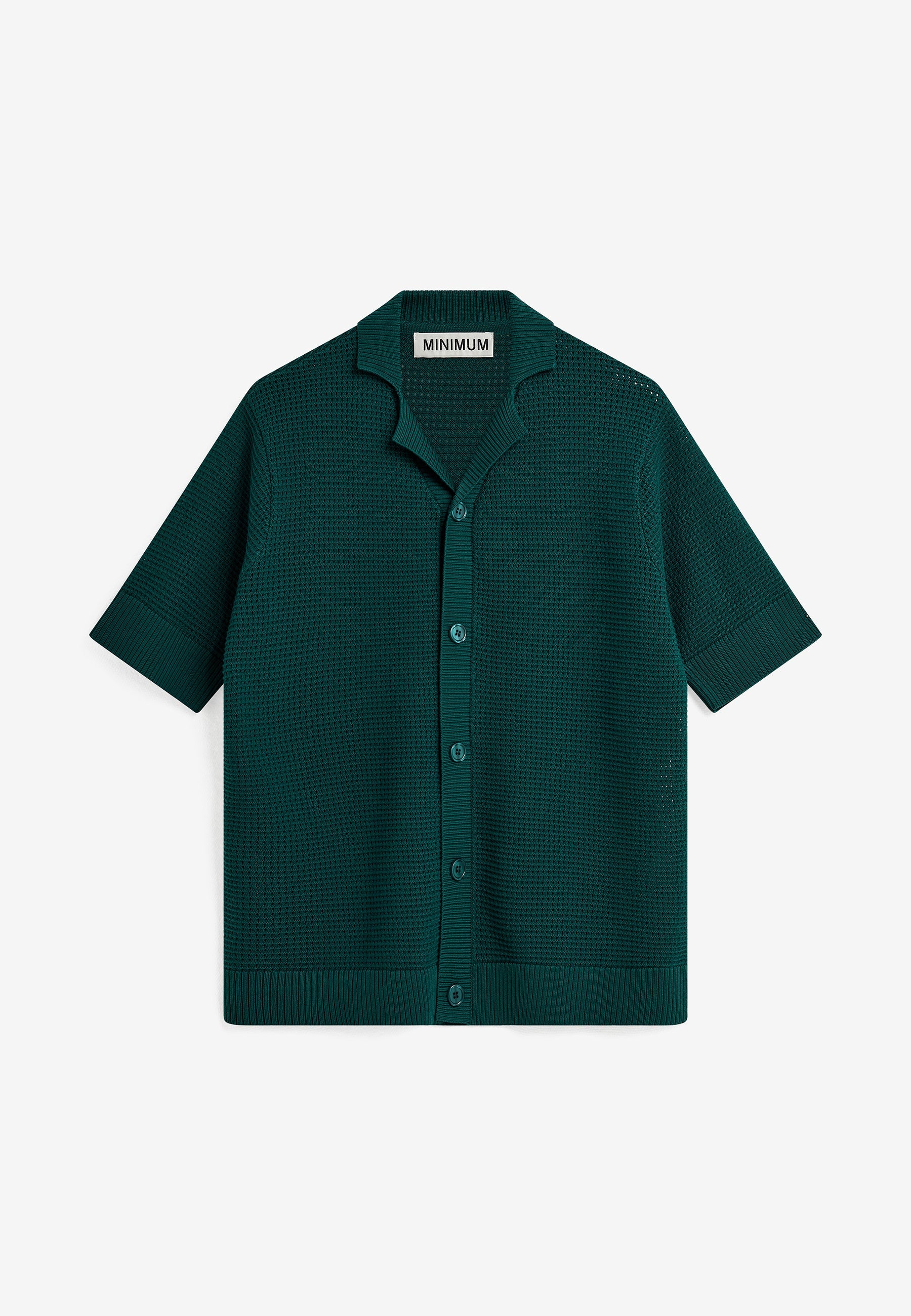 Mason crochet polo shirt 4177 - Botanical green