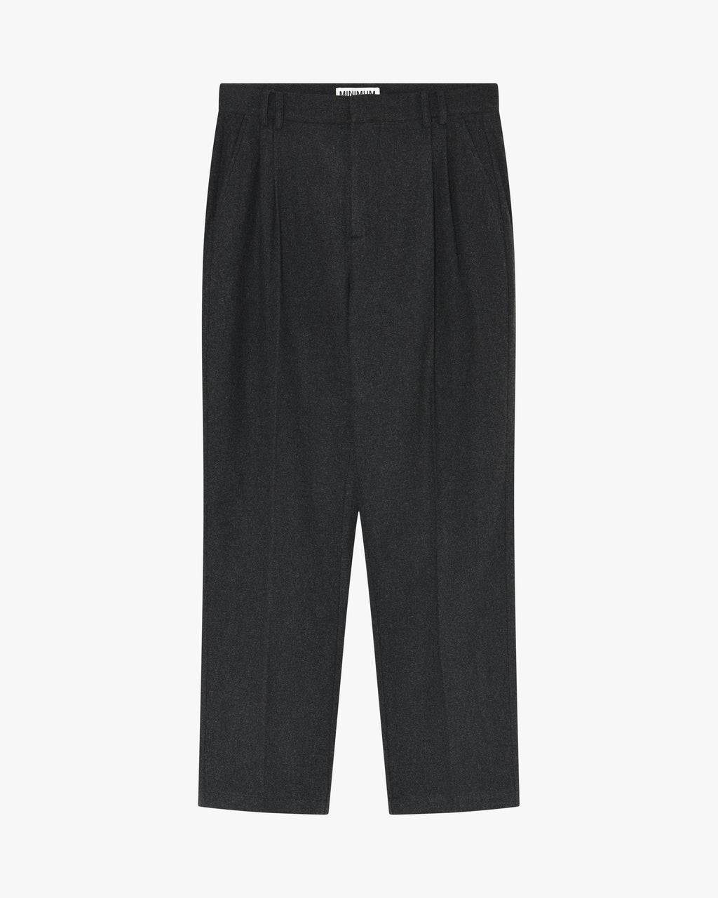 Mathew pants 4466 - Dark Grey Melange
