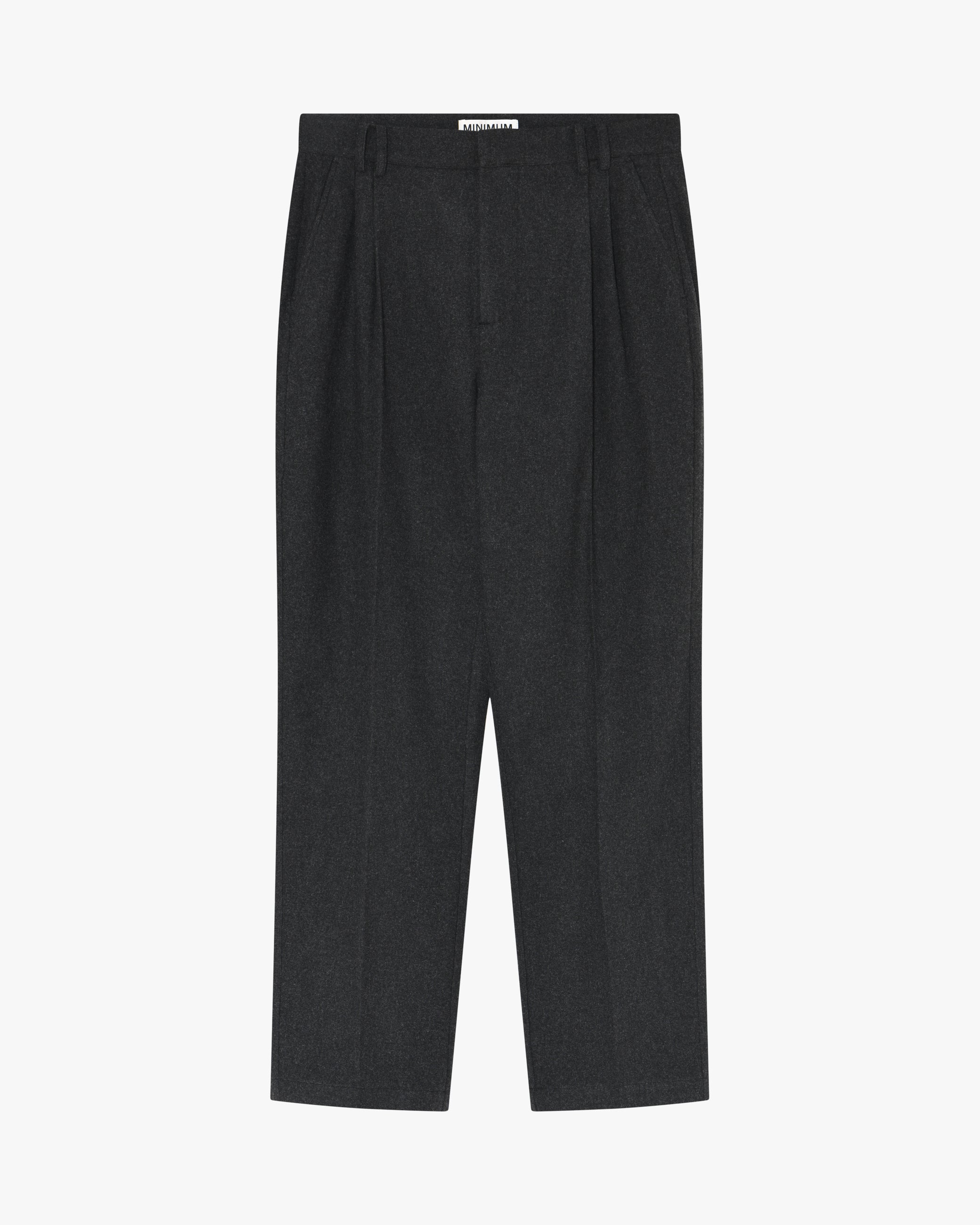 Mathew pants 4466 - Dark Grey Melange