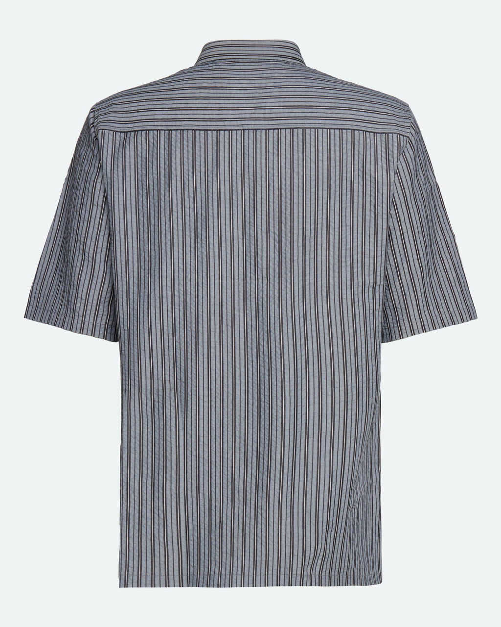 Nash short sleeved striped shirt 4242 - Black