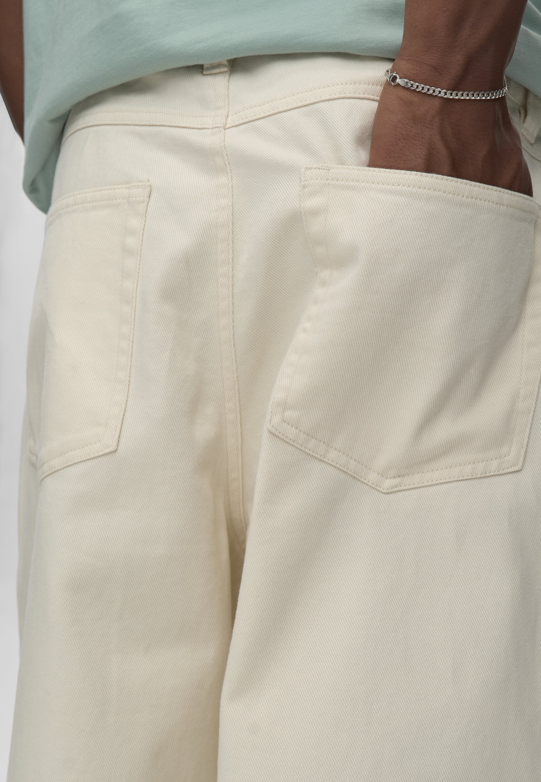 Palmer wde jeans 4579 - Whisper white