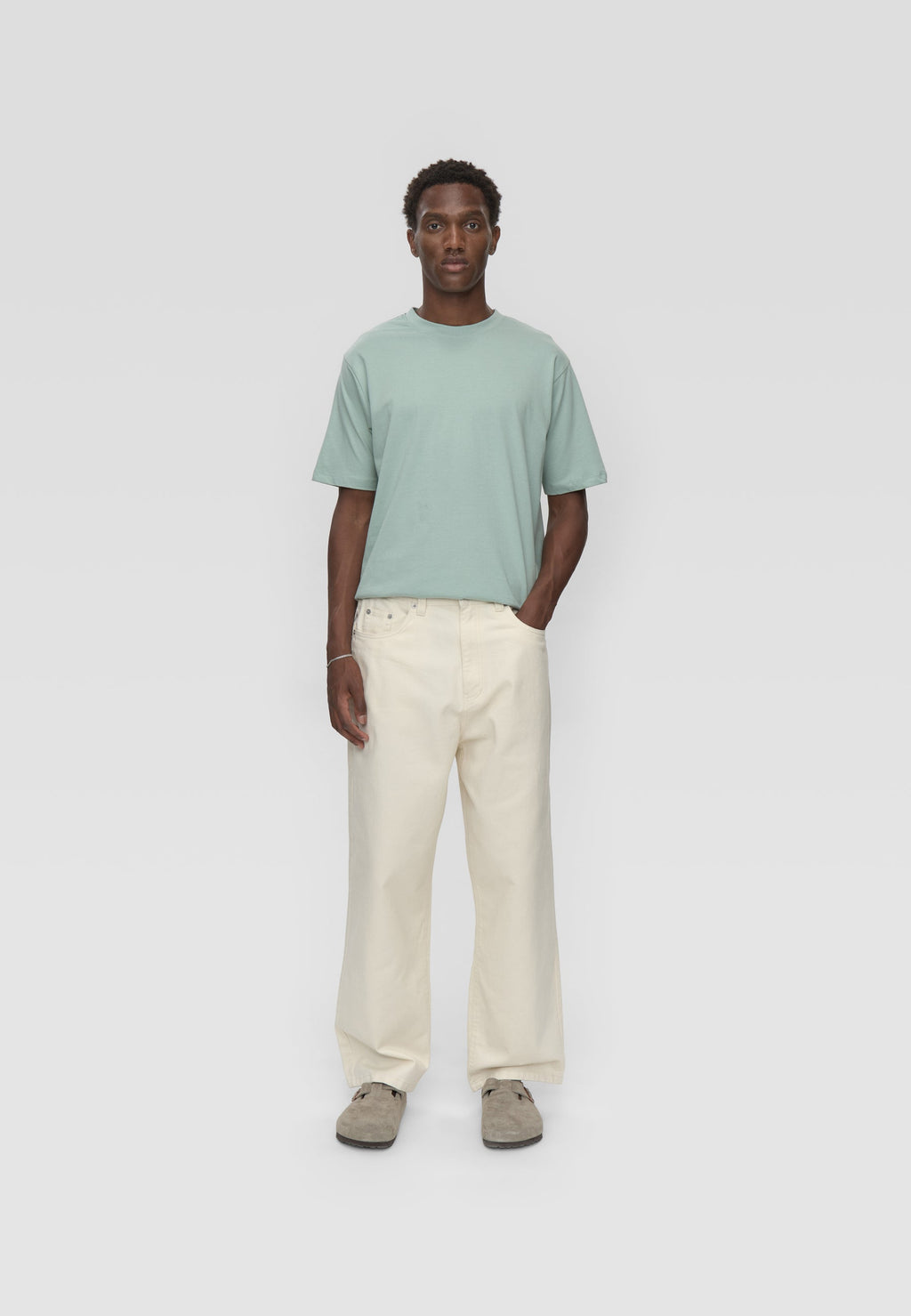 Palmer wde jeans 4579 - Whisper white
