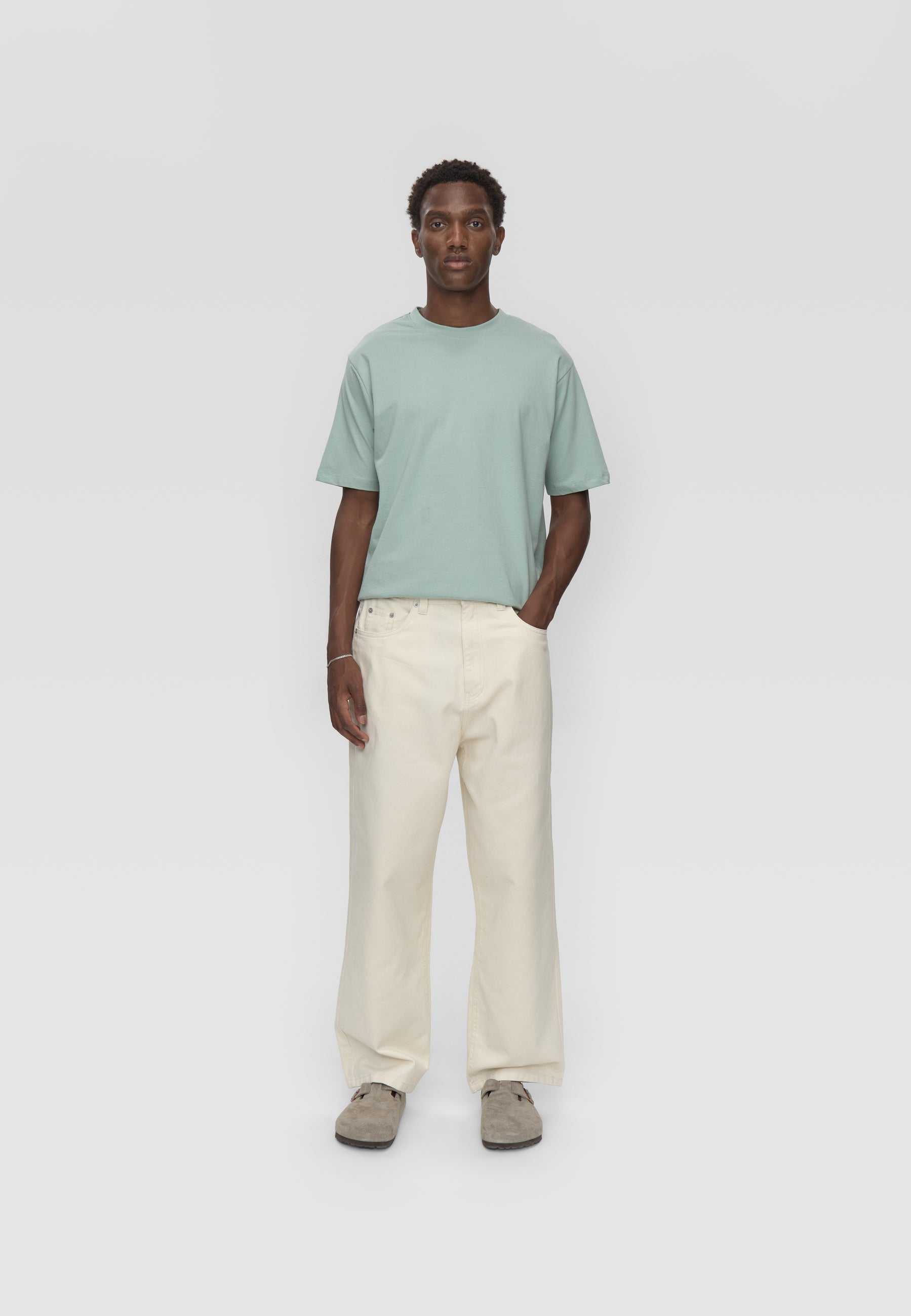 Palmer wde jeans 4579 - Whisper white