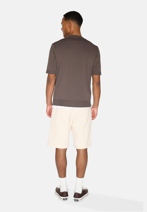 T-shirt en maille fine - Shitake
