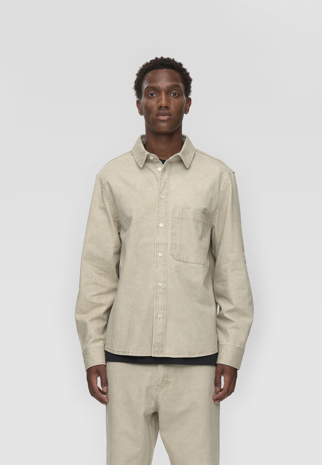 Pedro rlx ls shirt 4399 - Chinchilla