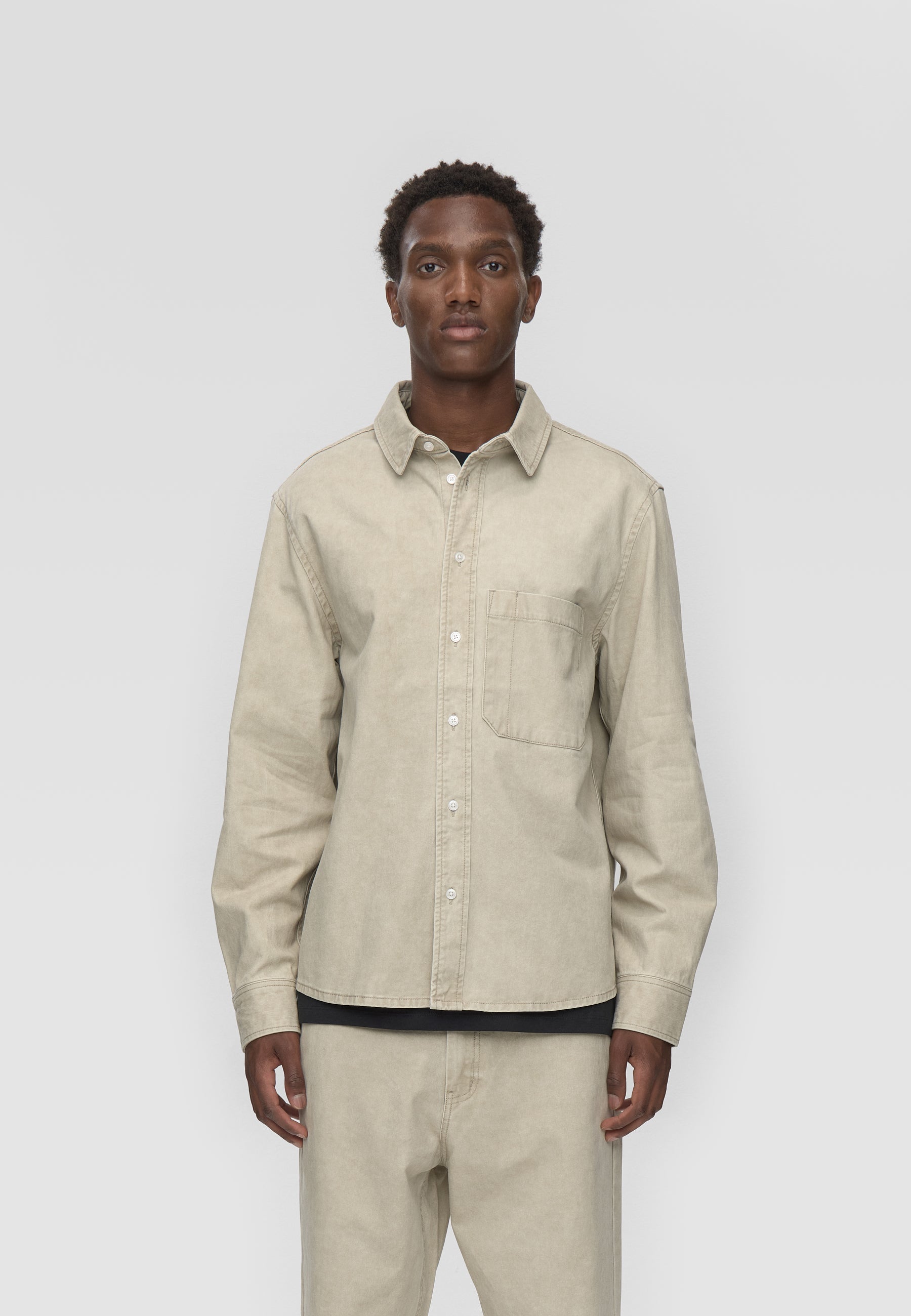 Pedro rlx ls shirt 4399 - Chinchilla
