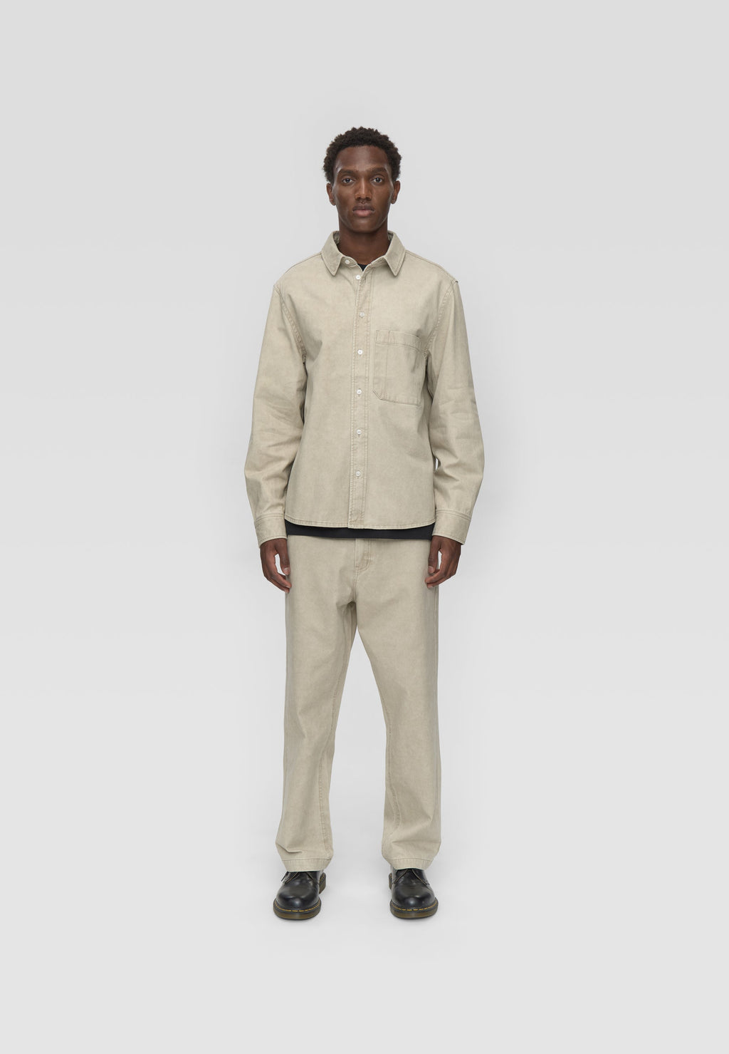 Pedro rlx ls shirt 4399 - Chinchilla