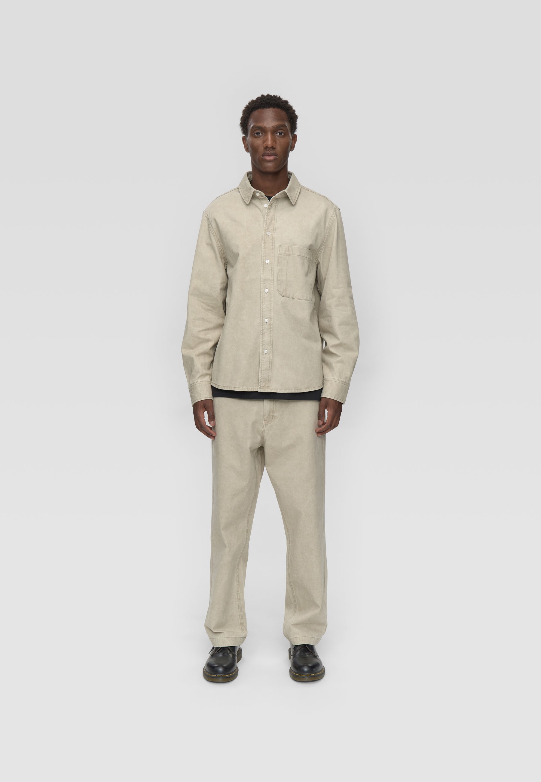 Pedro rlx ls shirt 4399 - Chinchilla