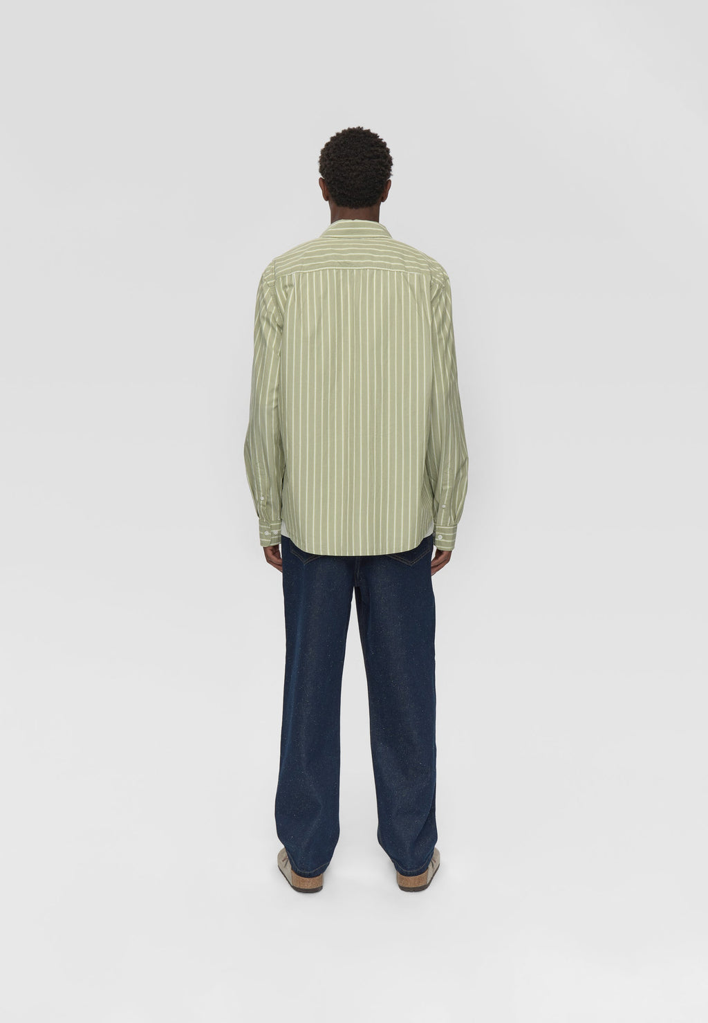 Pedro rlx ls striped shirt 4564 - Desert Sage