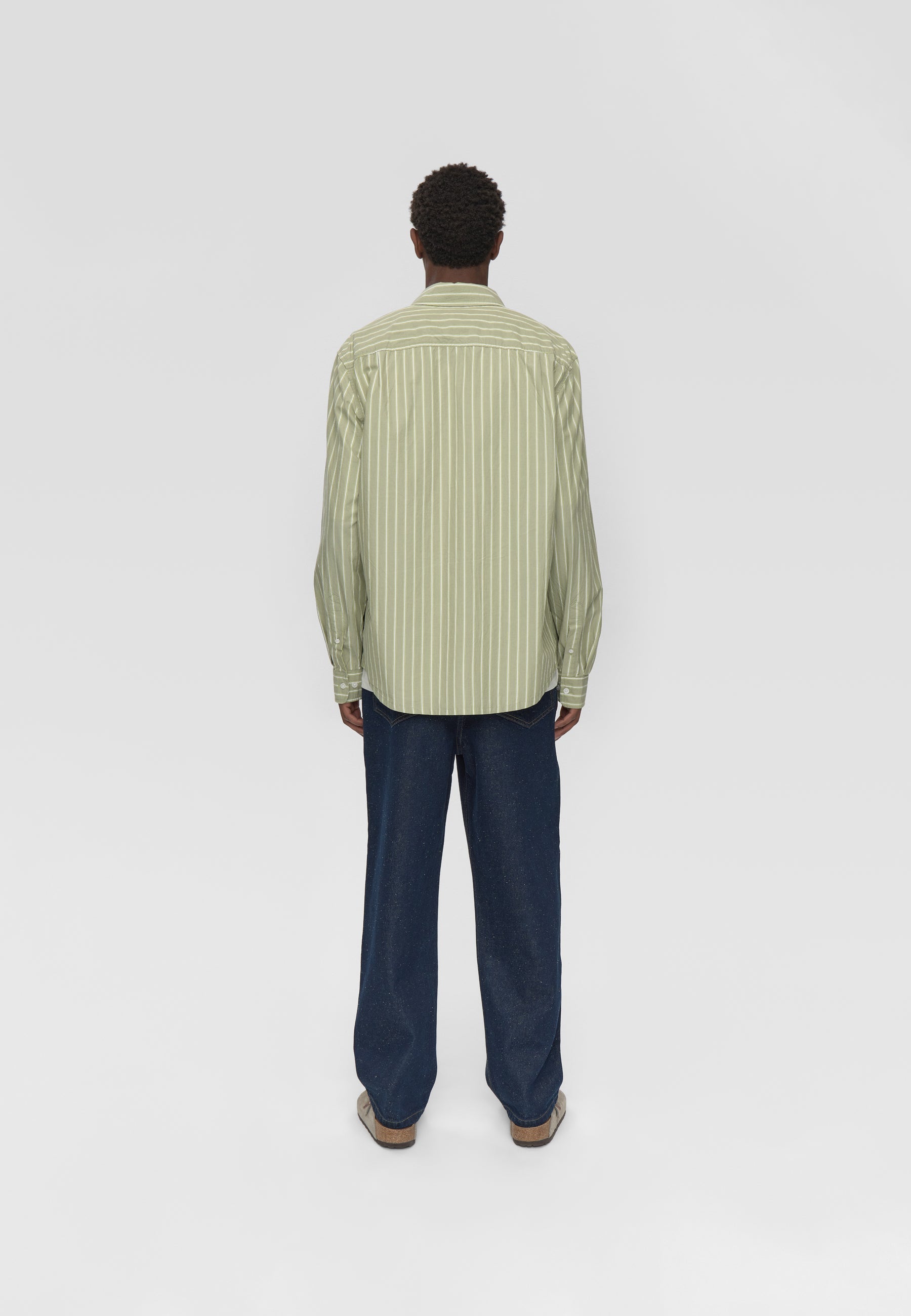 Pedro rlx ls striped shirt 4564 - Desert Sage