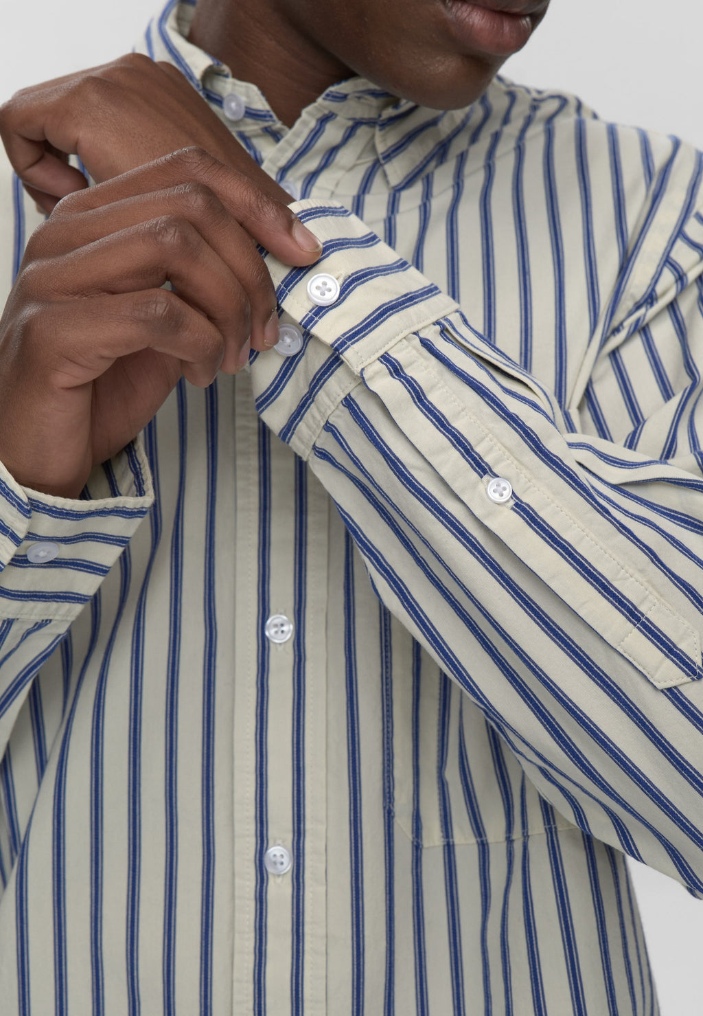 Pedro rlx ls striped shirt 4680 - Sky Captain