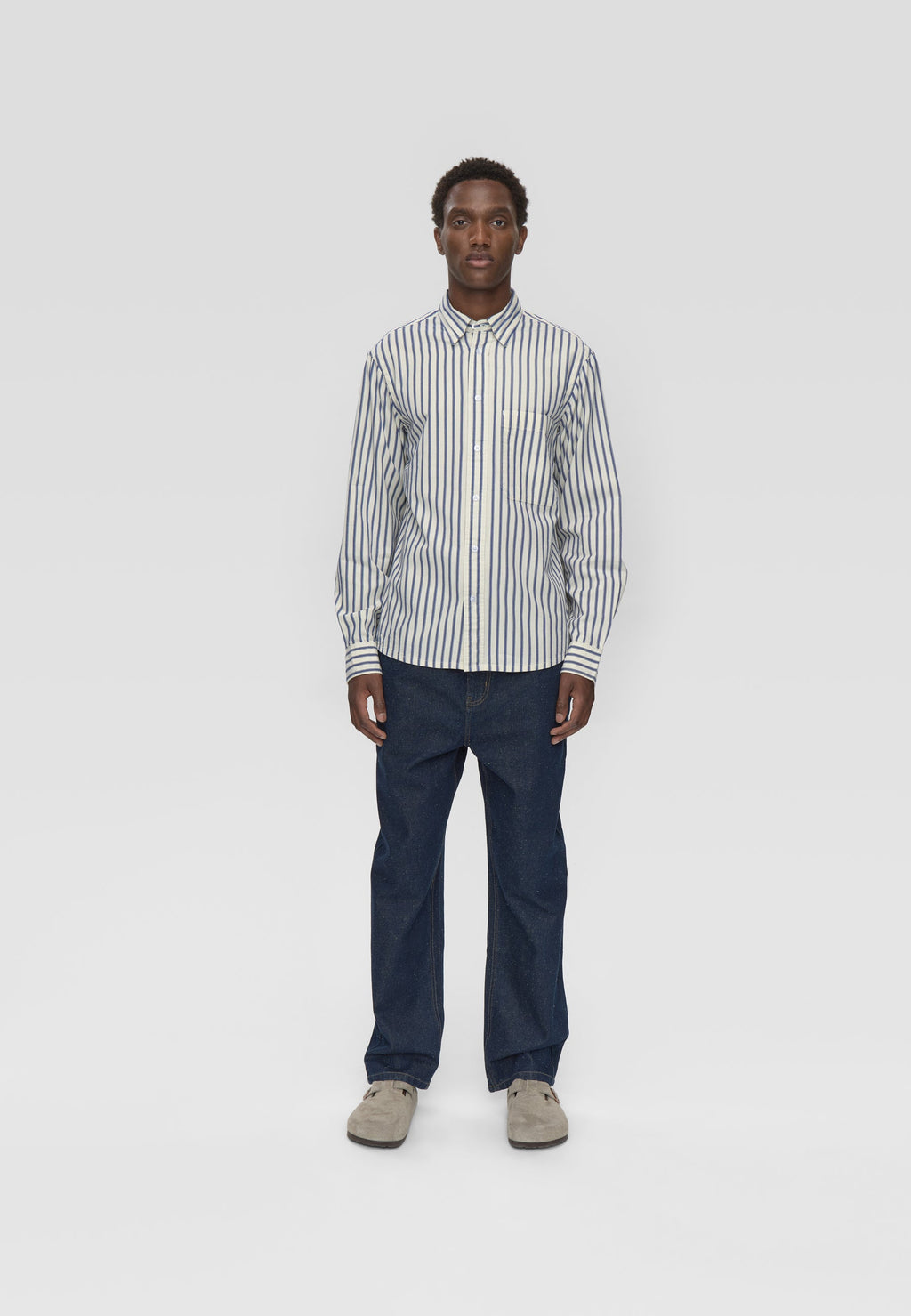 Pedro rlx ls striped shirt 4680 - Sky Captain