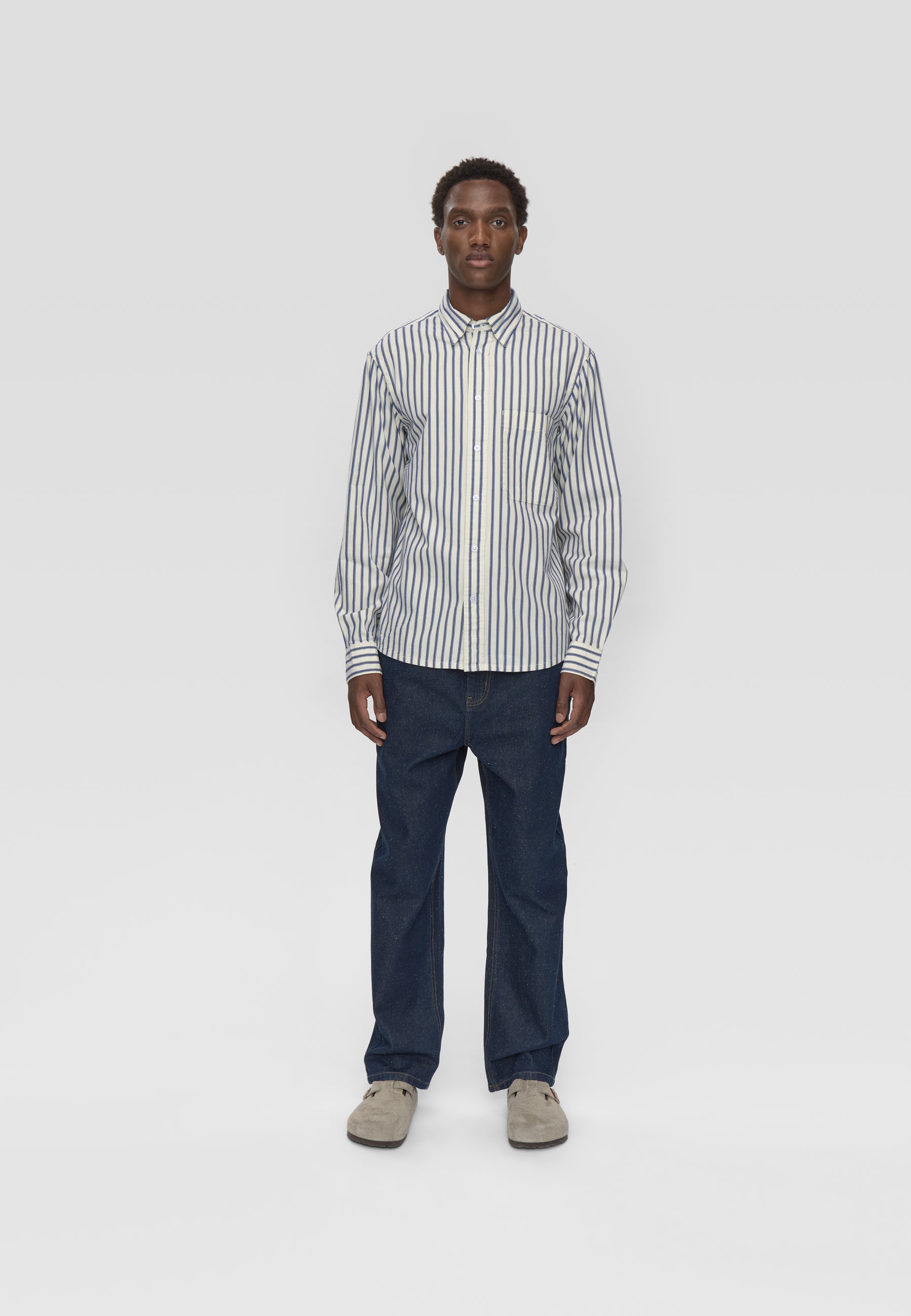 Pedro rlx ls striped shirt 4680 - Sky Captain