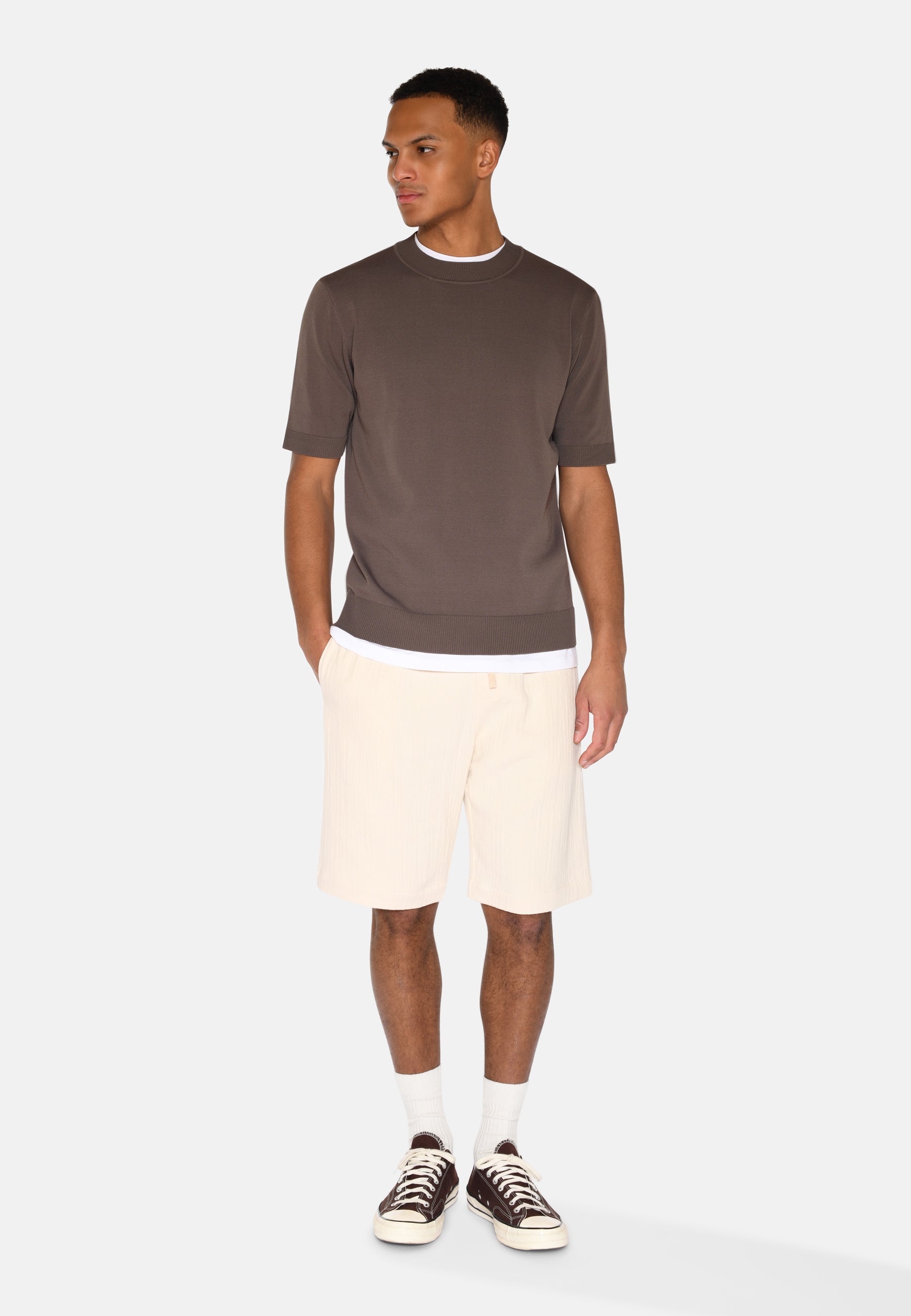 Raylan shorts 4188 - Coco Milk