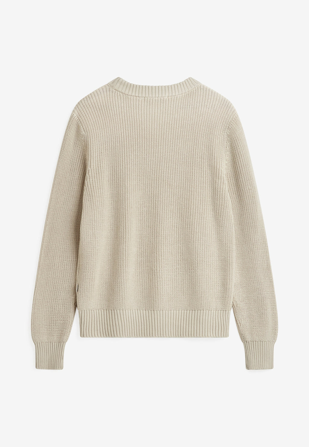 Rob basic knit sweater G006 GOTS - Pelican