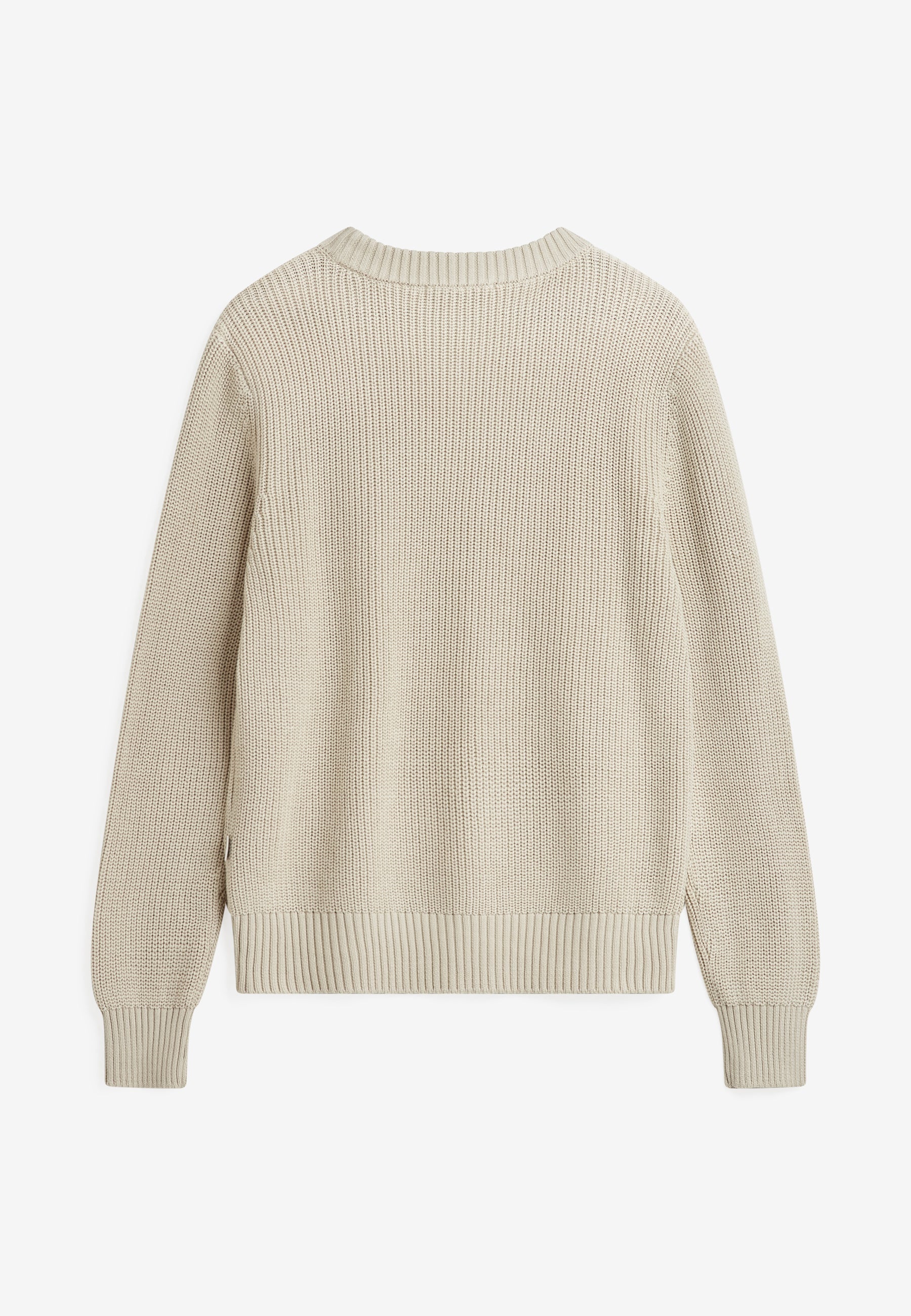 Rob basic knit sweater G006 GOTS - Pelican