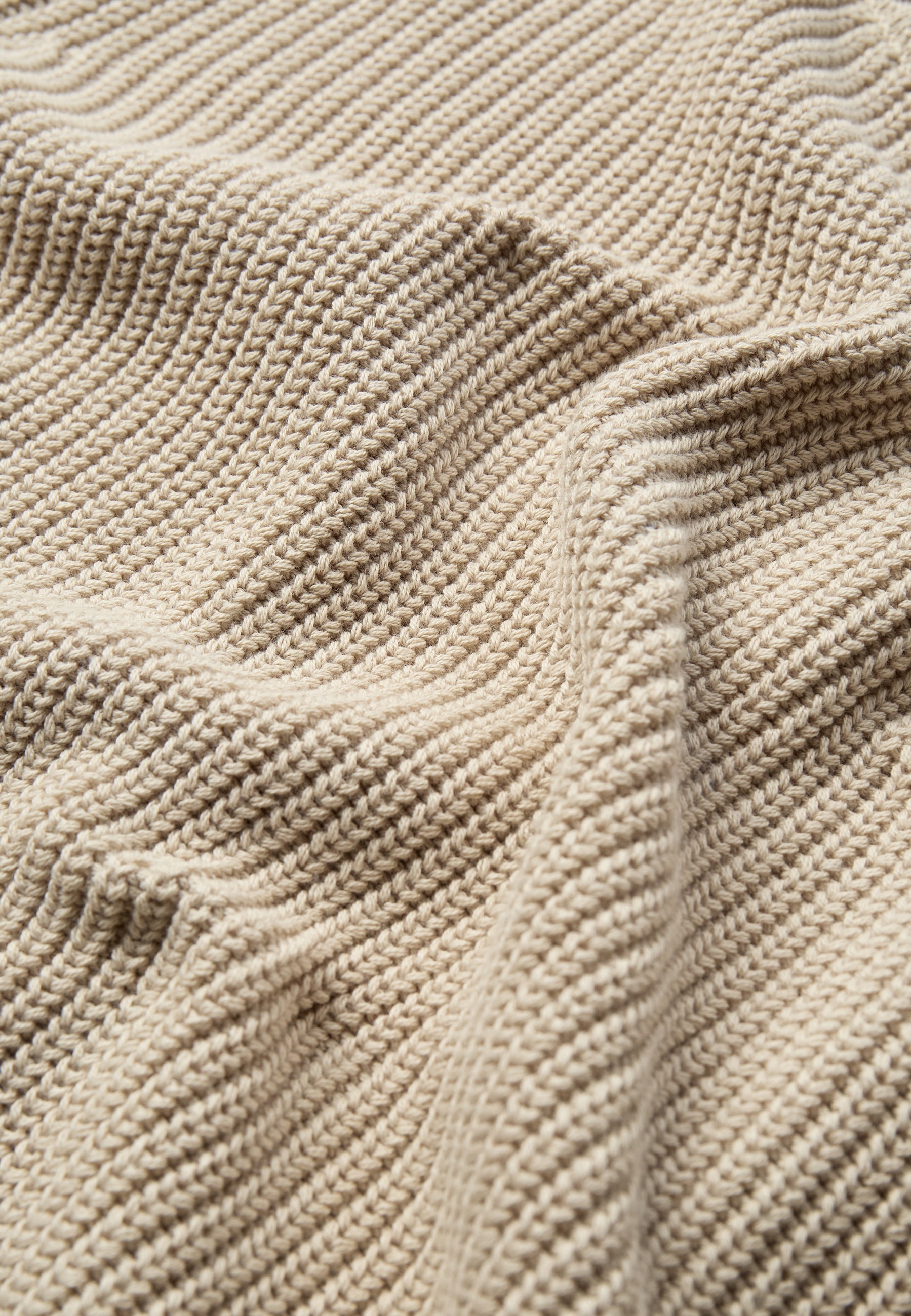 Rob basic knit sweater G006 GOTS - Pelican